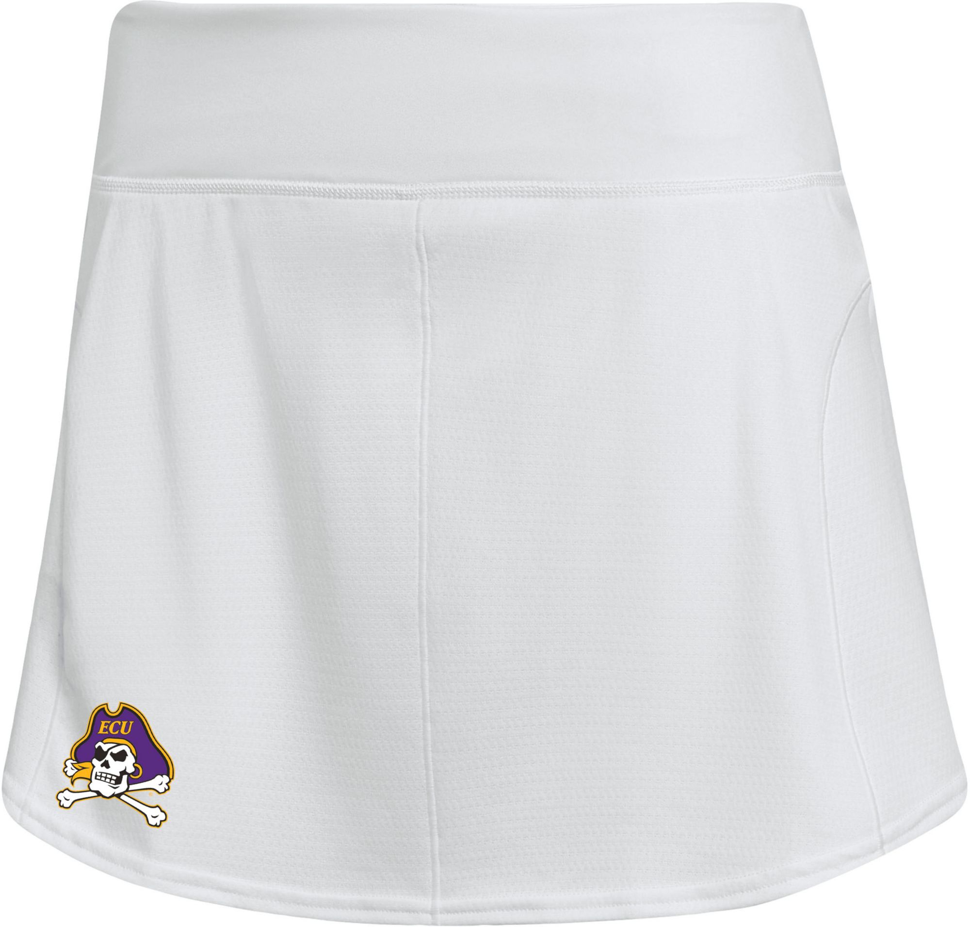 adidas Women's East Carolina Pirates White Tennis Skirt product image