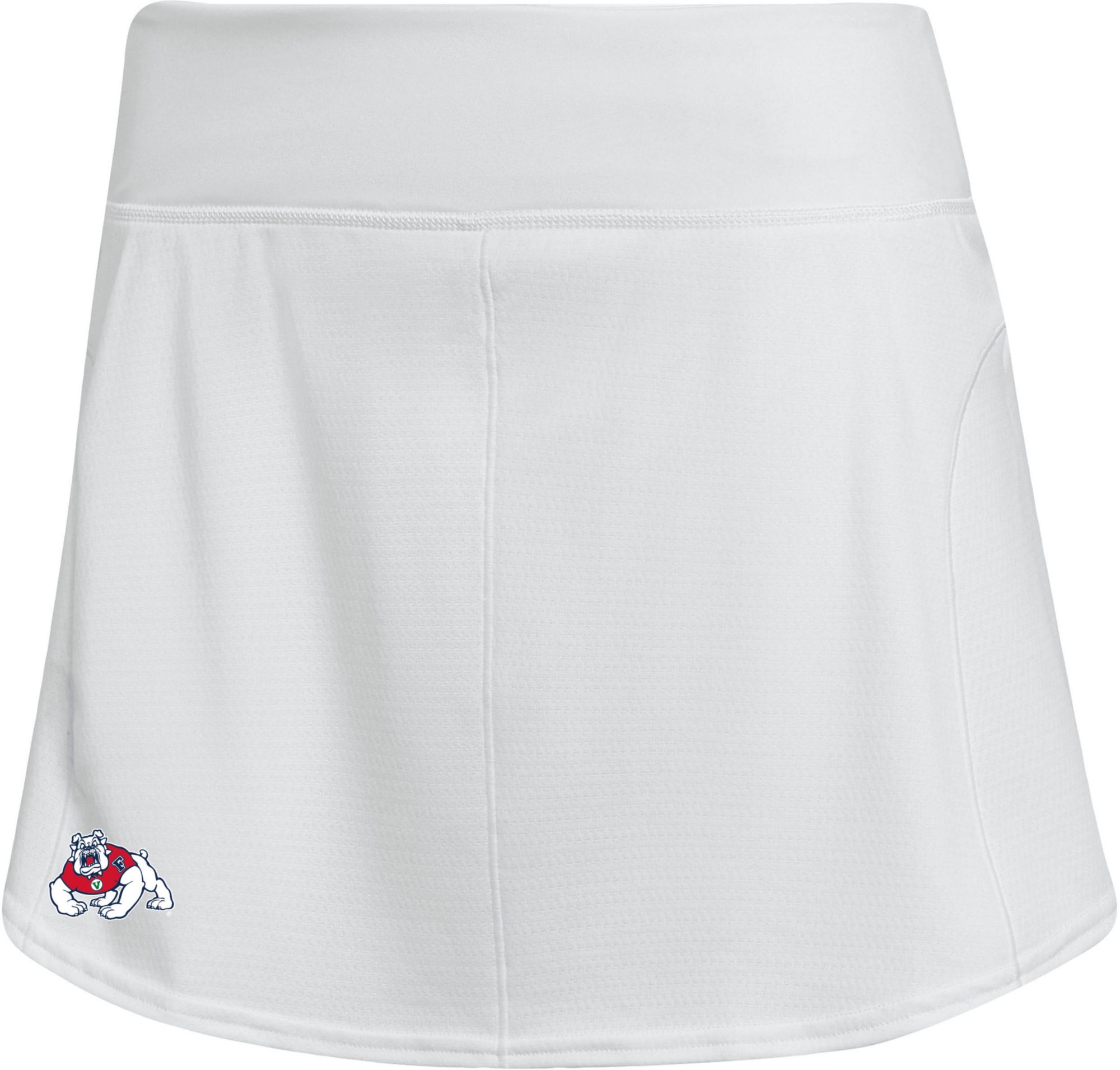 adidas Women's Fresno State Bulldogs White Tennis Skirt product image