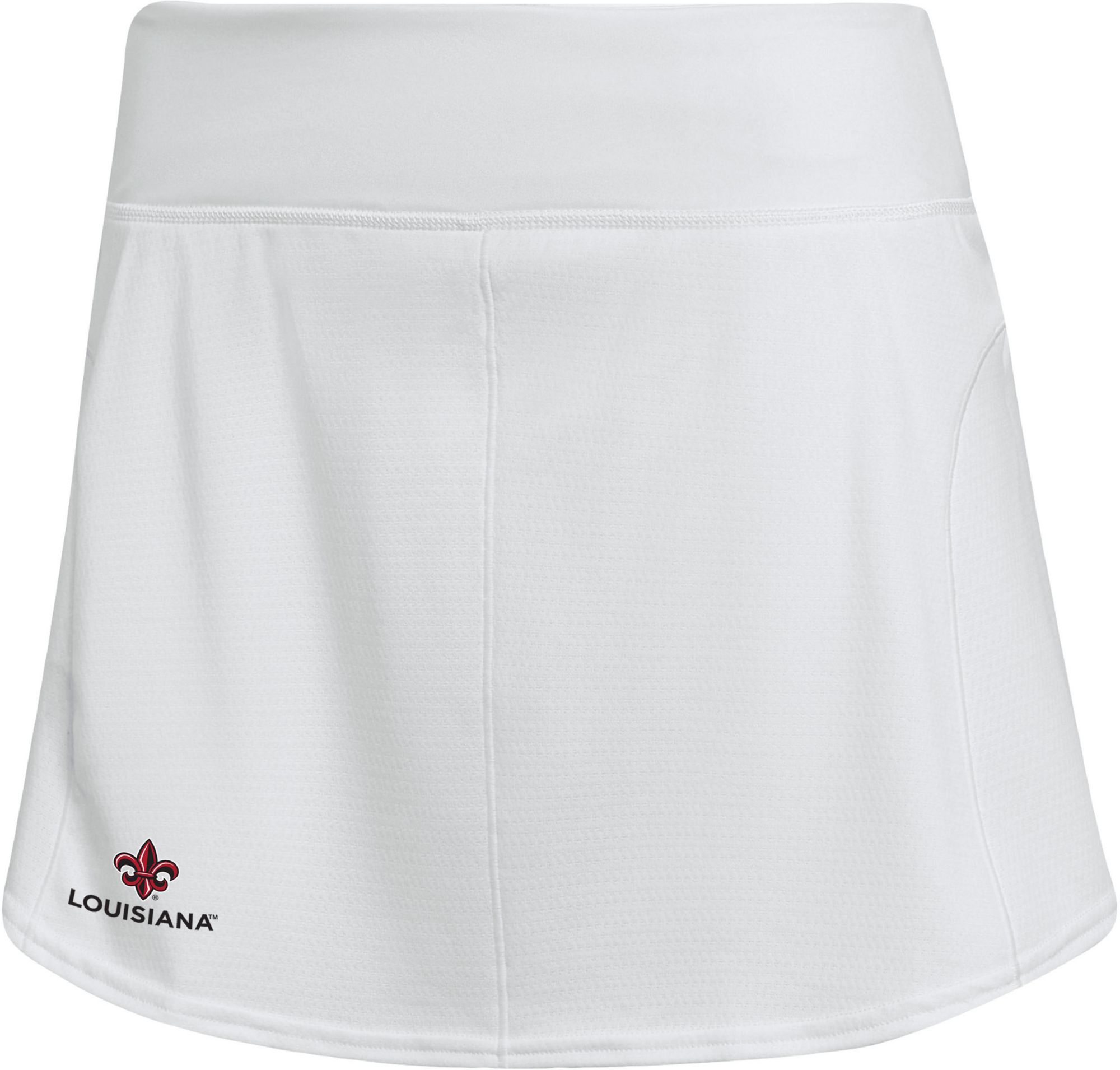 adidas Women's Louisiana-Lafayette Ragin' Cajuns White Tennis Skirt product image