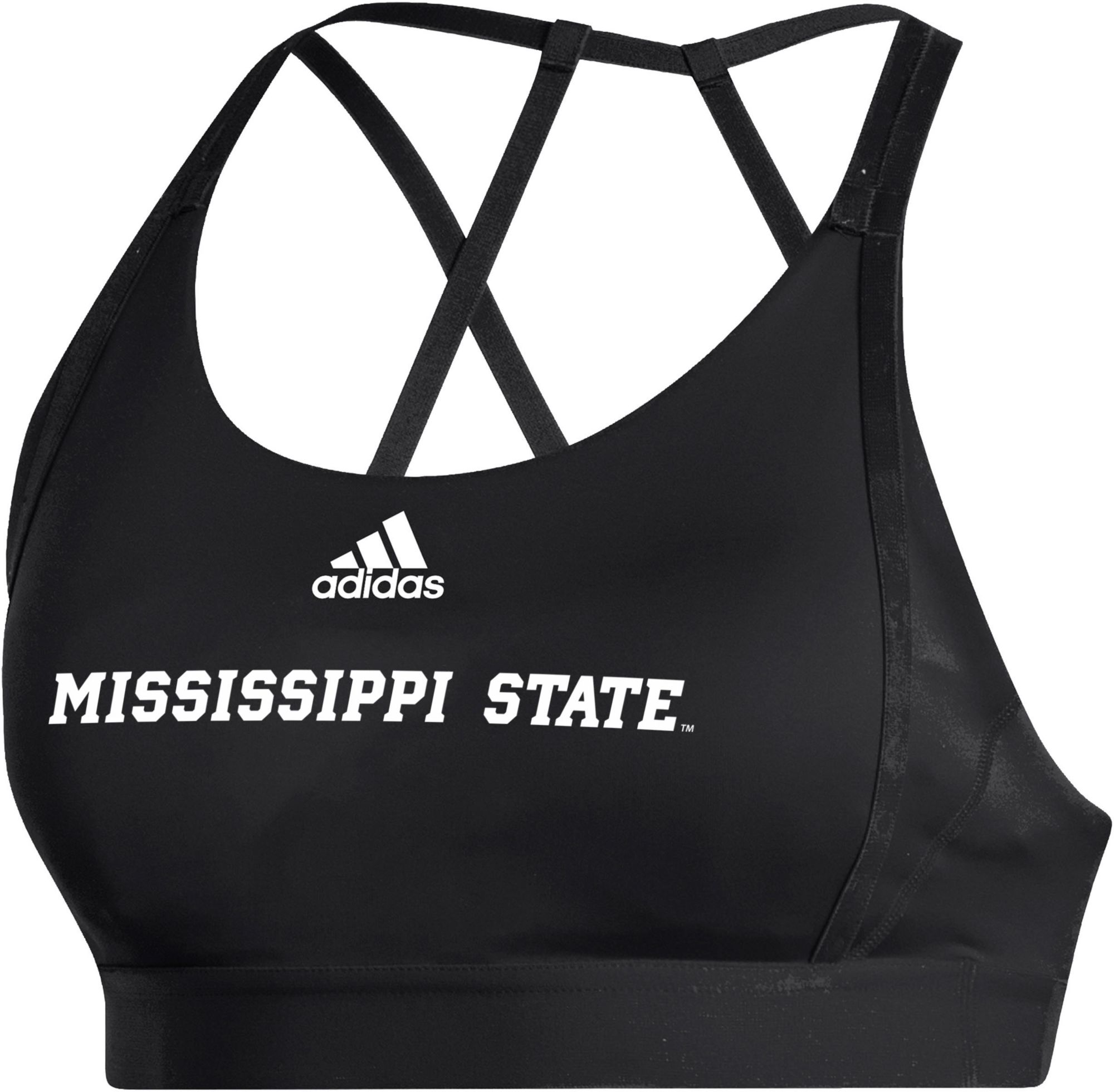 adidas Women's Mississippi State Bulldogs Black Ultimate Bra product image