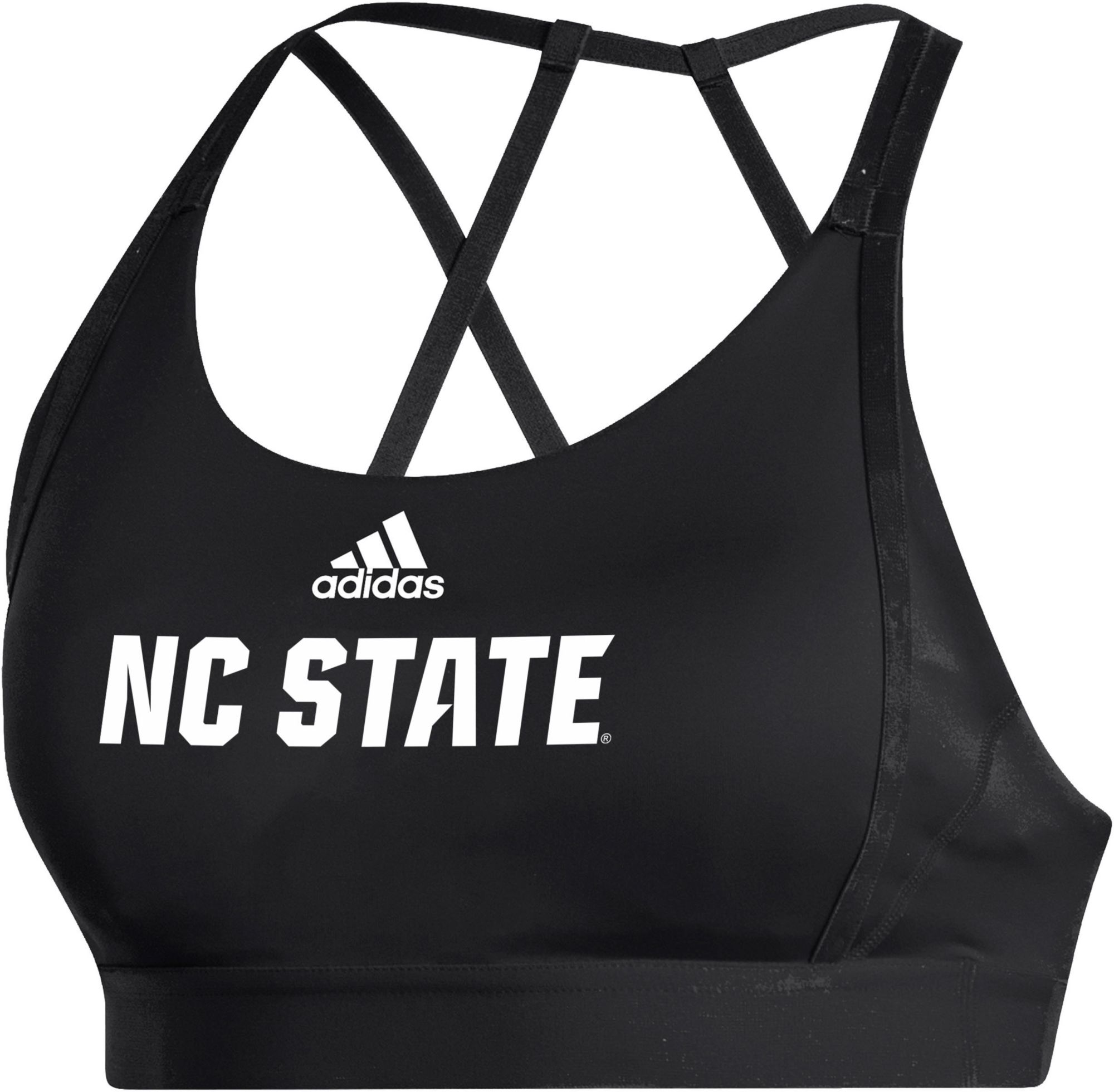 adidas Women's NC State Wolfpack Black Ultimate Bra product image