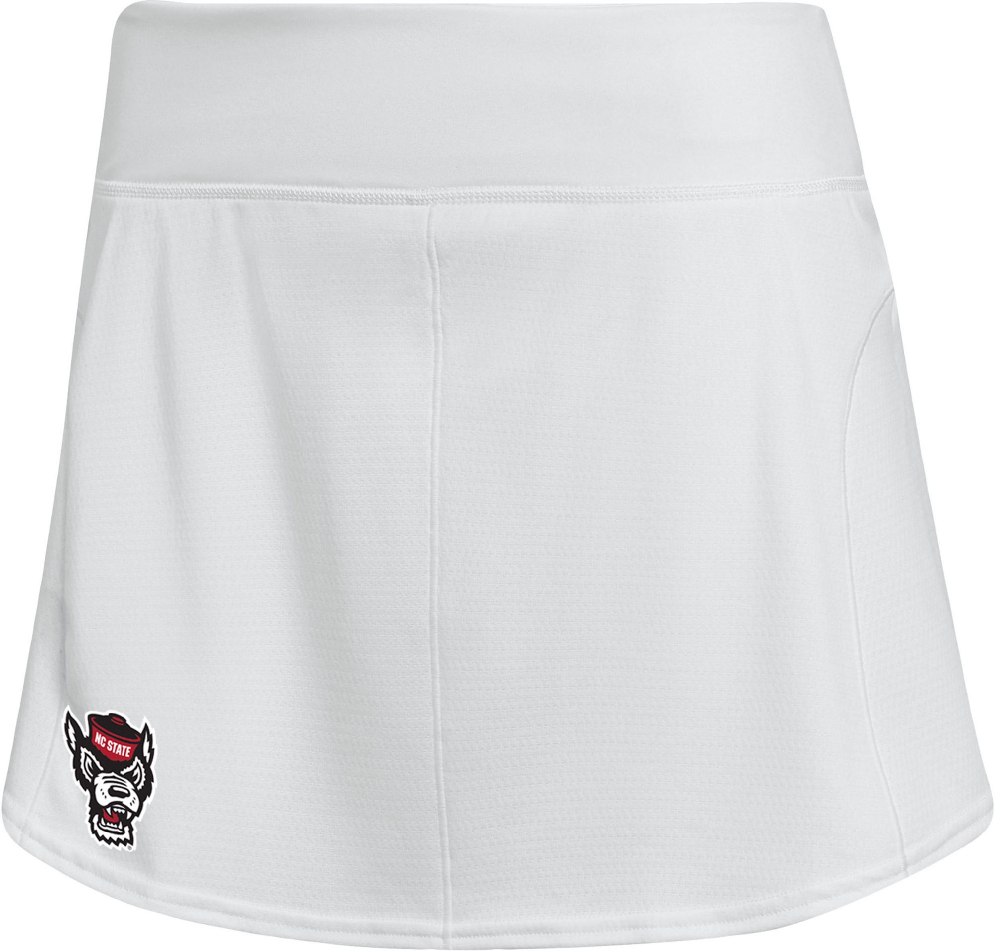 adidas Women's NC State Wolfpack White Tennis Skirt product image