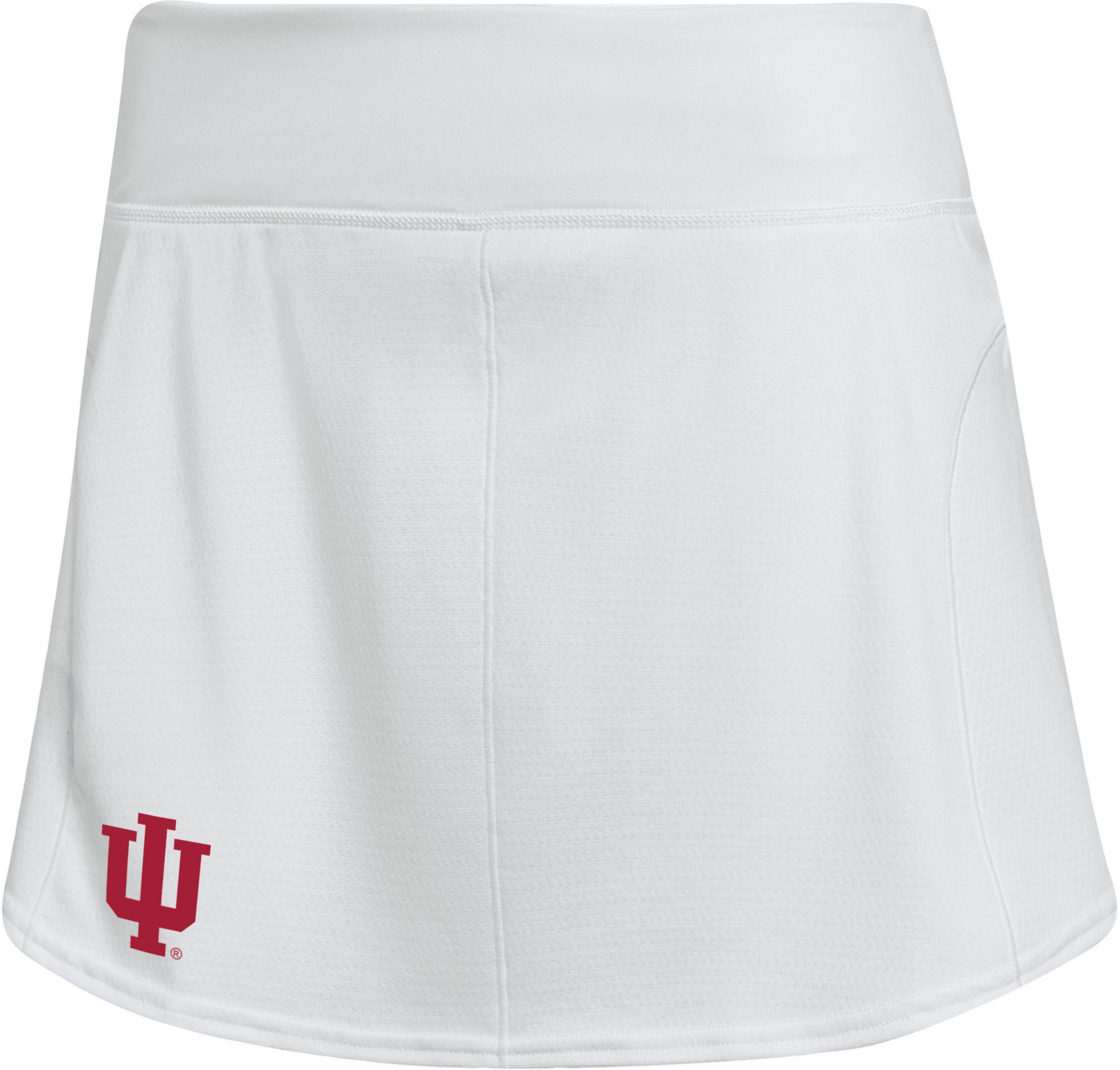 adidas Women's Indiana Hoosiers White Tennis Skirt product image