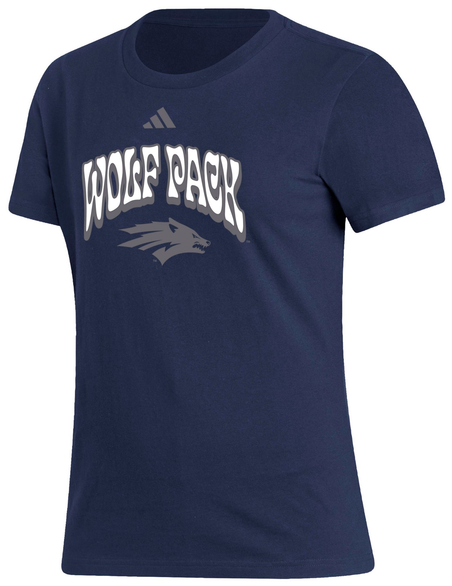 adidas Women's Nevada Wolf Pack Navy Fresh T-Shirt product image