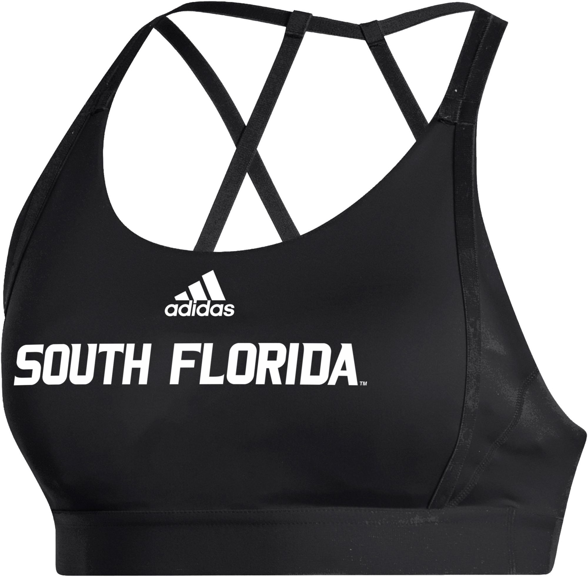 adidas Women's South Florida Bulls Black Ultimate Bra product image
