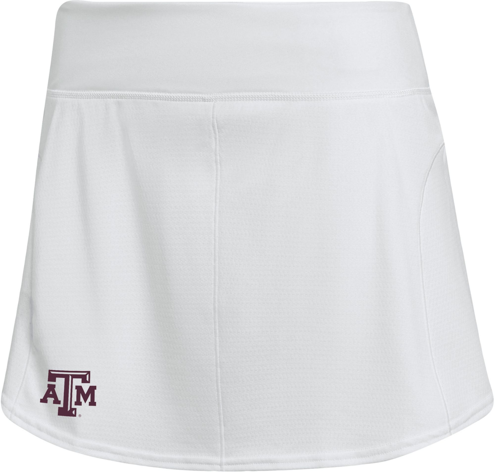 adidas Women's Texas A&M Aggies White Tennis Skirt product image