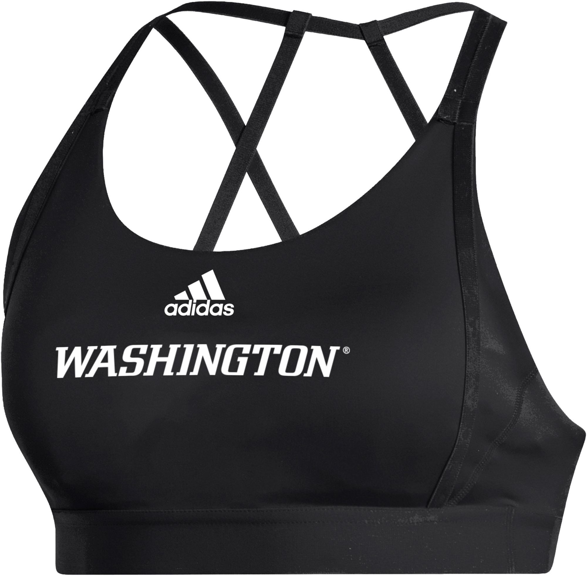 adidas Women's Washington Huskies Black Ultimate Bra product image