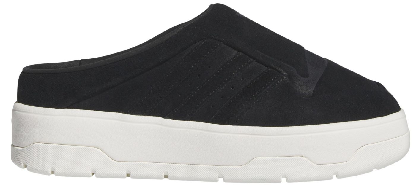 Adidas Women s Rivalry Mule Size 7.5 Black Black Off White