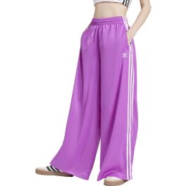 adidas Originals Women's Adicolor Satin Wide Leg Track Pants adidas Originals Women's Adicolor Satin Wide Leg Track Pants
