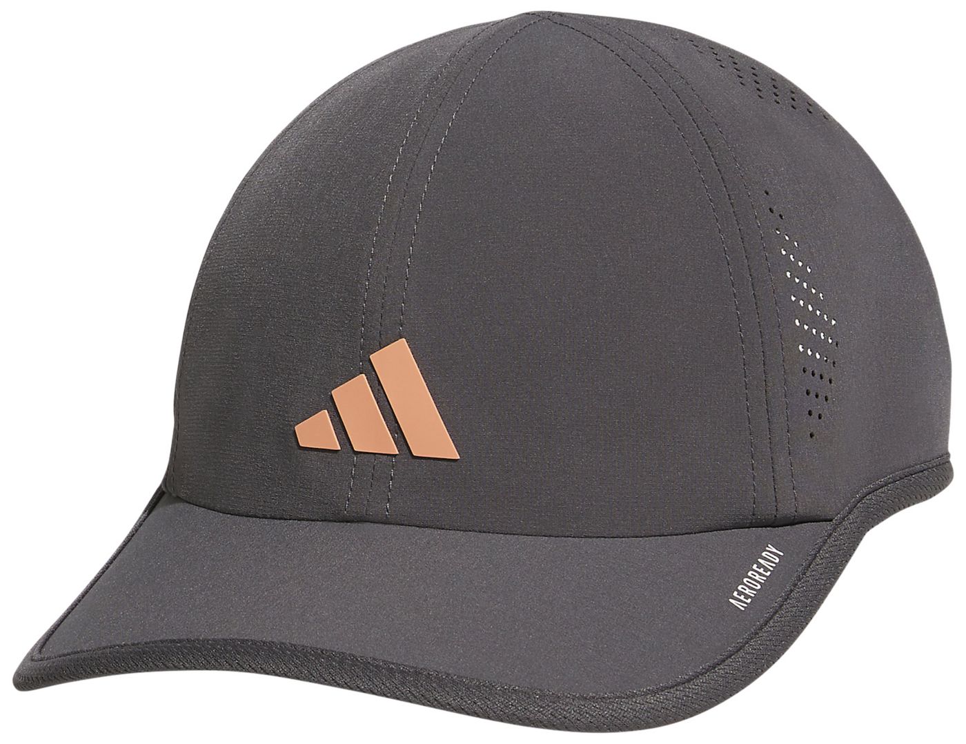 Adidas Women s Superlite 3 Hat Grey Six Rose Gold