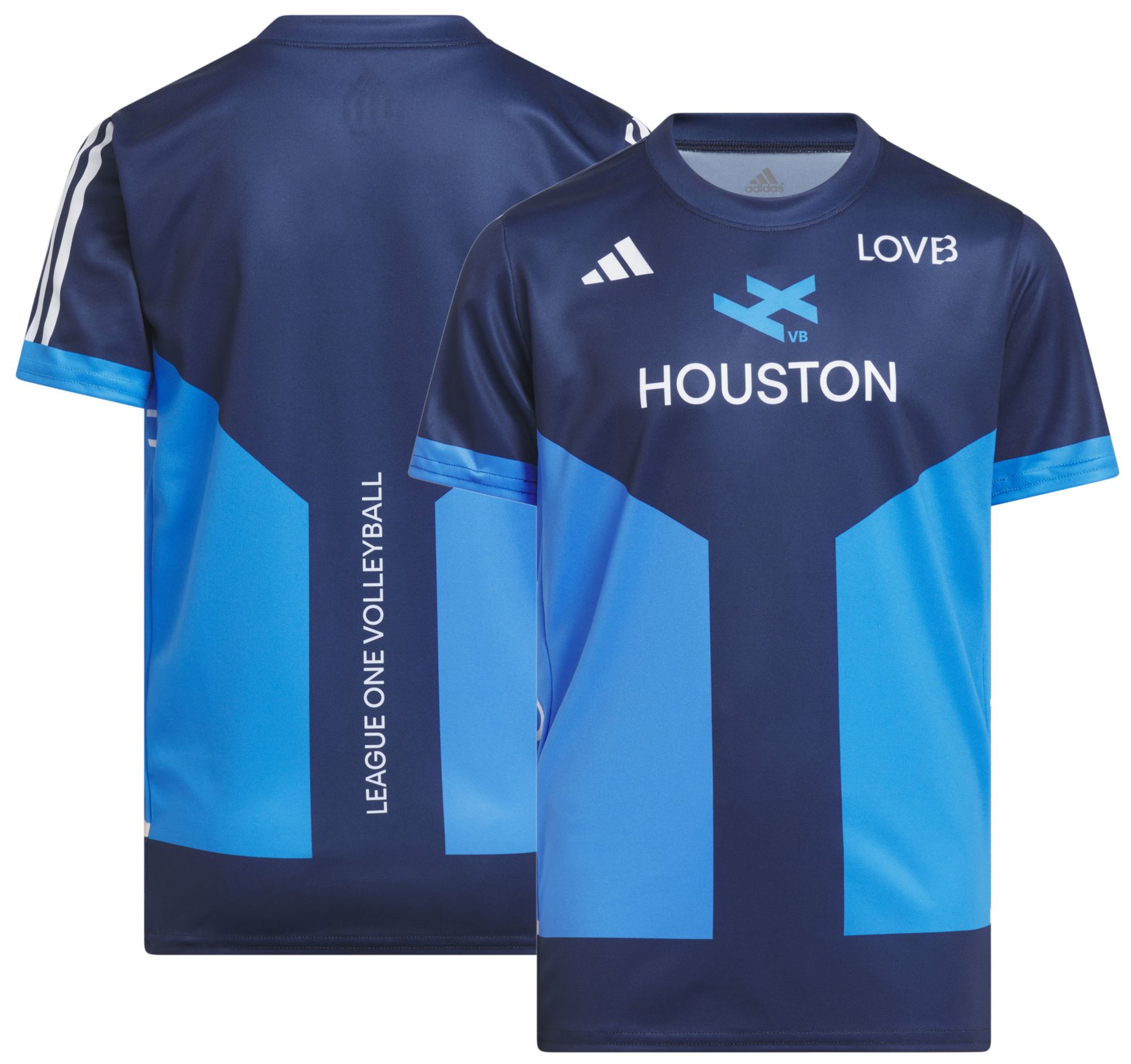 adidas Youth LOVB Houston Navy Away Replica Jersey product image