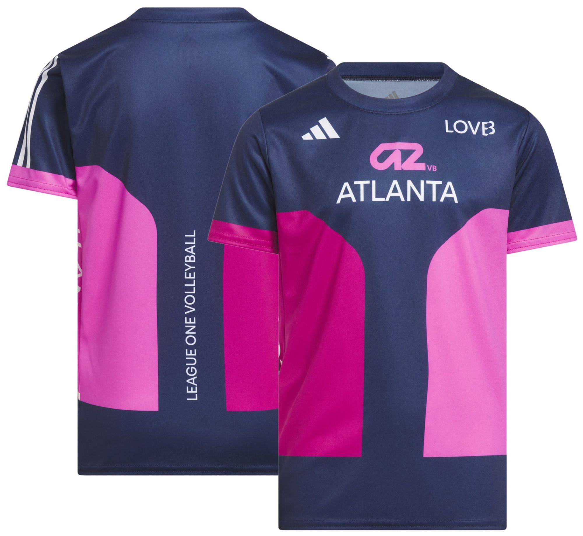 adidas Youth LOVB Atlanta Navy Away Replica Jersey product image