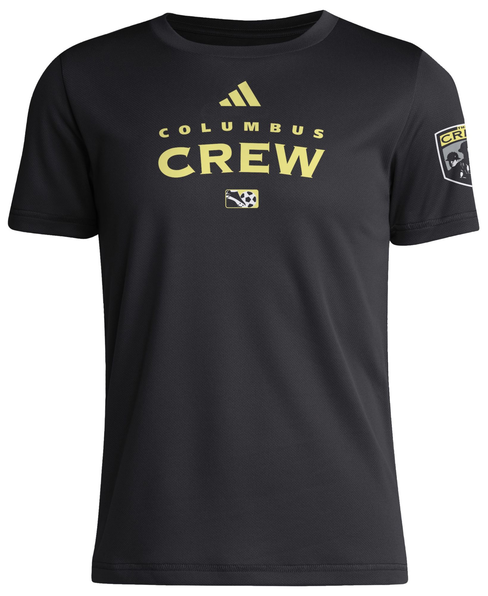 adidas Youth Columbus Crew 2025 Jersey Hook Black T-Shirt product image
