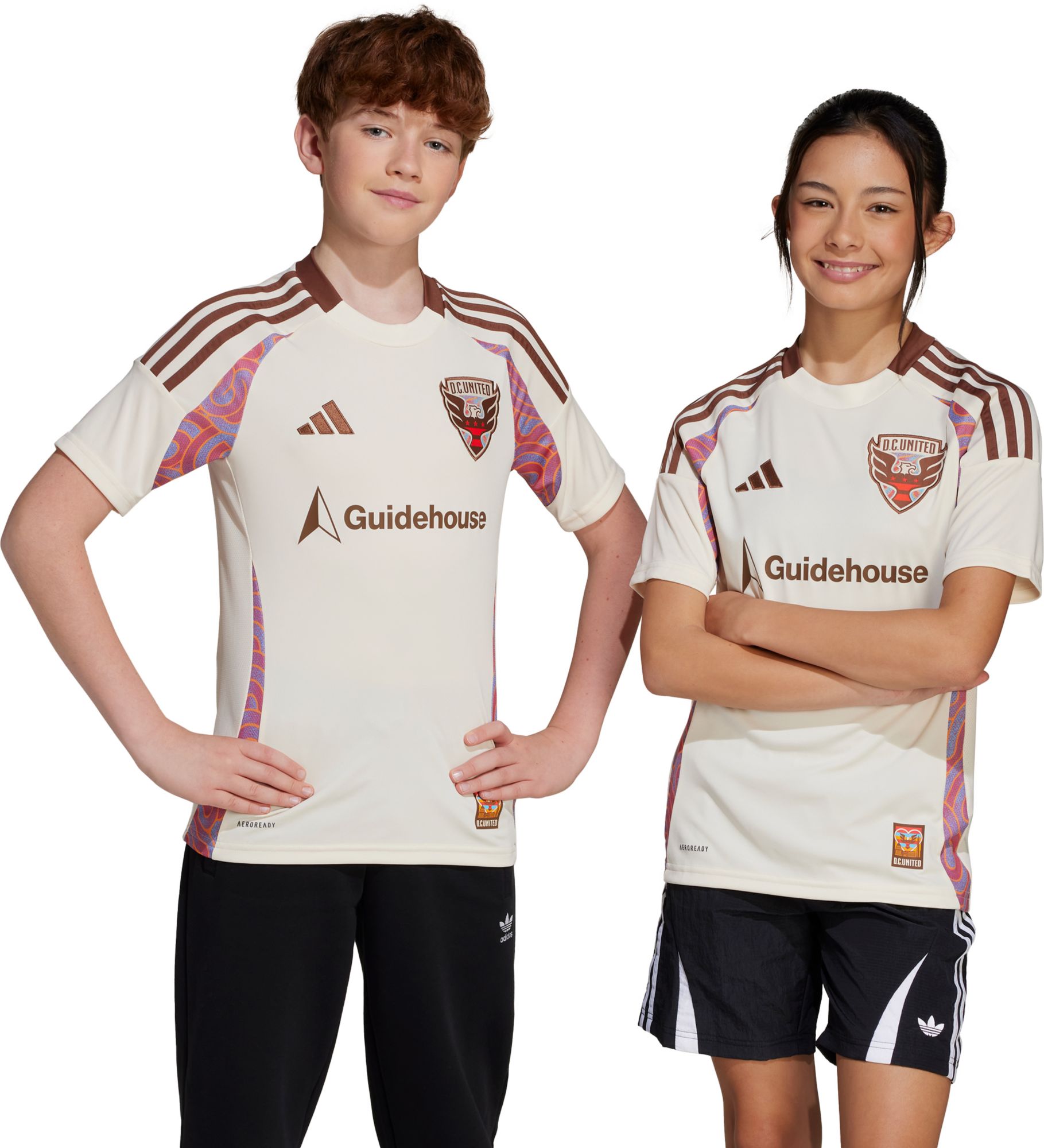 adidas Youth D.C. United 2025 Secondary Replica "The Soul Kit" Jersey product image