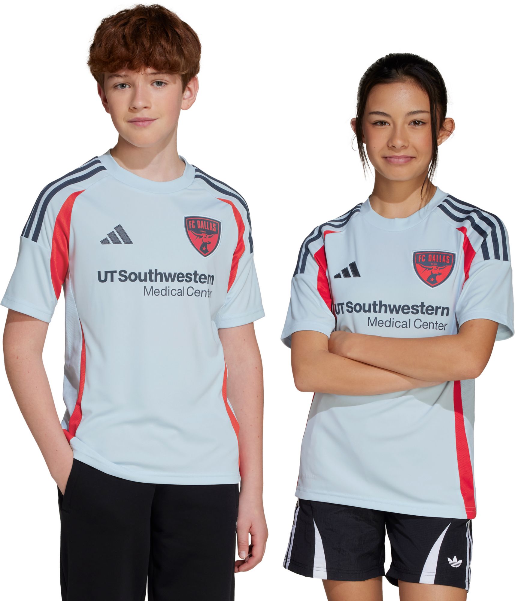 adidas Youth FC Dallas 2025 Secondary Replica "The Inferno" Jersey product image