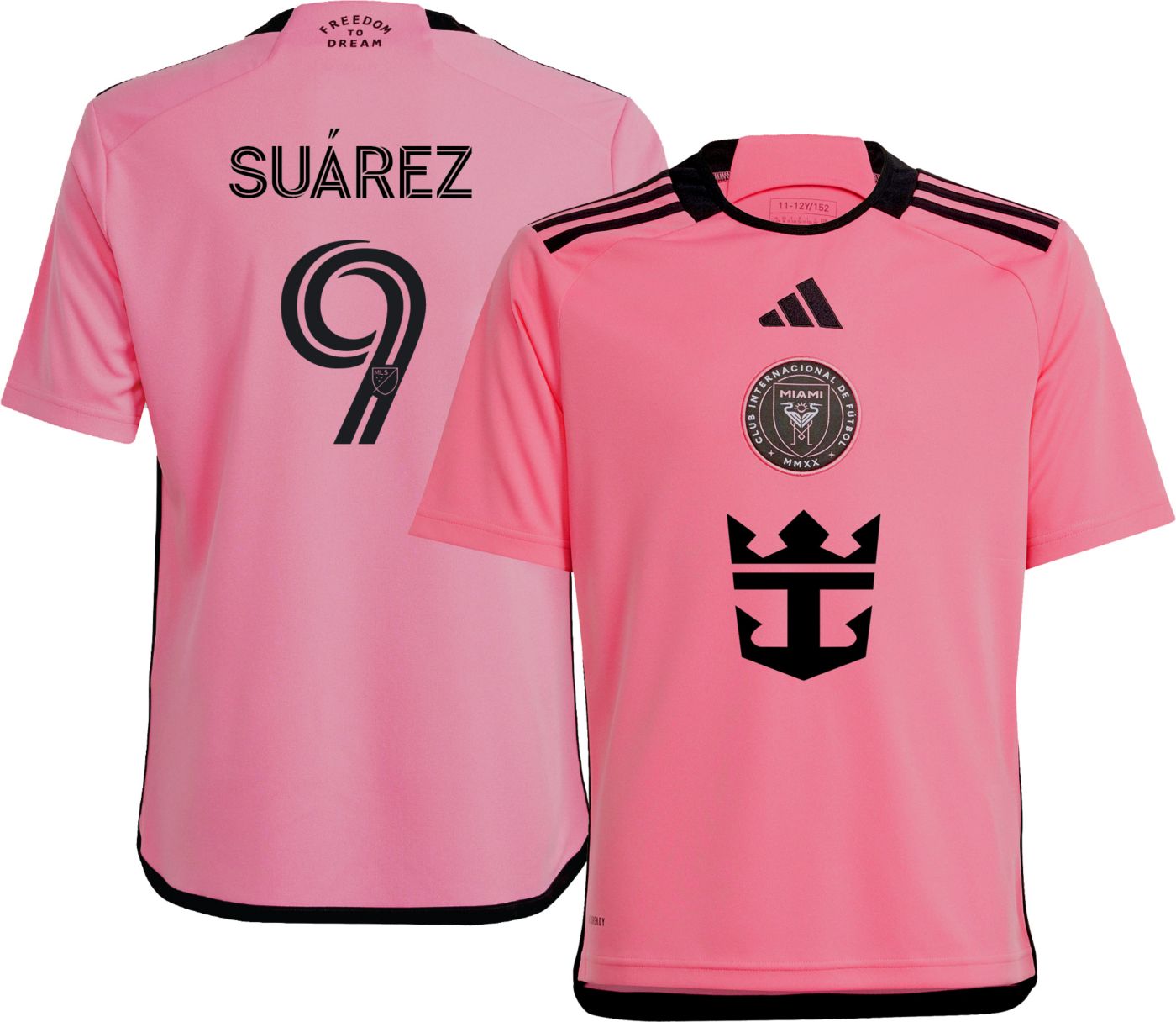adidas Youth Inter Miami CF Luis Suarez 9 Primary Replica Jersey Dick s Sporting Goods