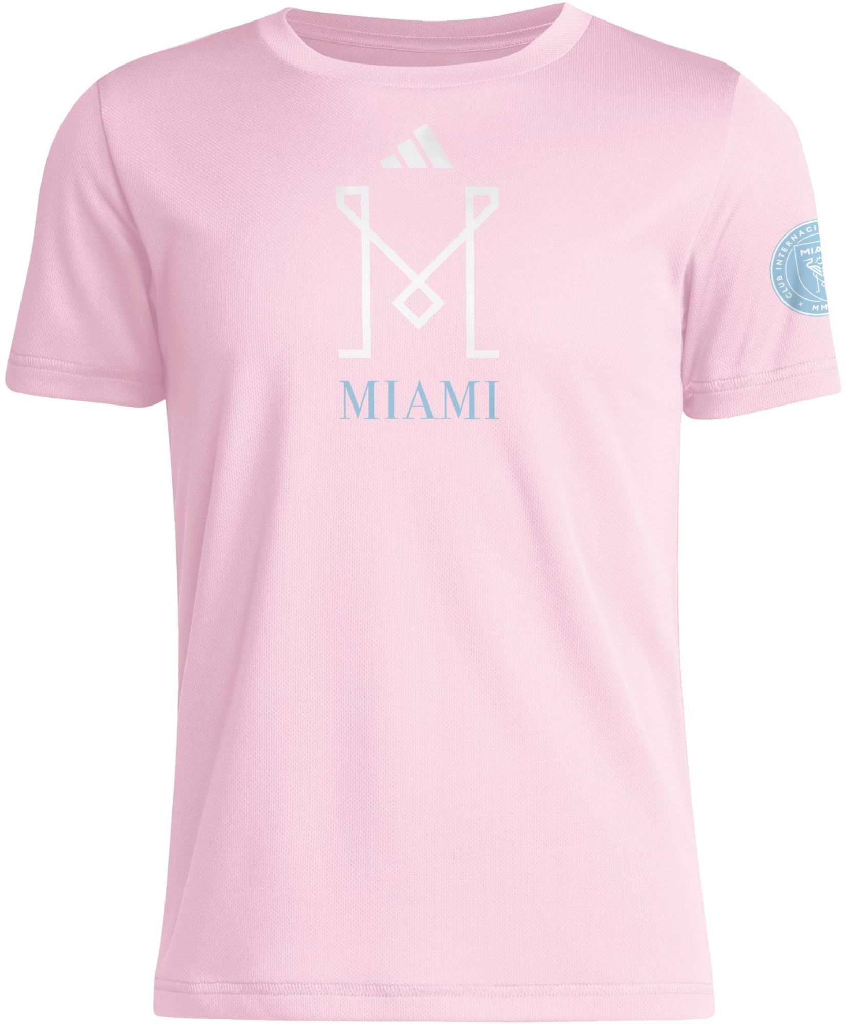 adidas Adult Inter Miami CF 2025 Jersey Hook Pink T-Shirt product image