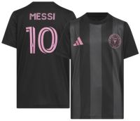 adidas Youth Inter Miami CF 2025 Lionel Messi #10 Black Authentic T-Shirt