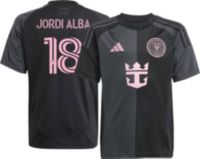 adidas Youth Inter Miami CF Jordi Alba #18 2025 Secondary Replica