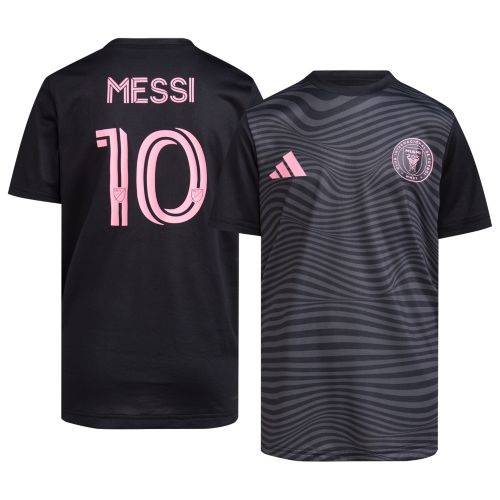 adidas Youth Inter Miami CF 2025 Lionel Messi #10 Black Authentic
