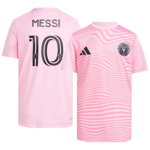 adidas Youth Inter Miami CF 2025 Lionel Messi #10 White Authentic