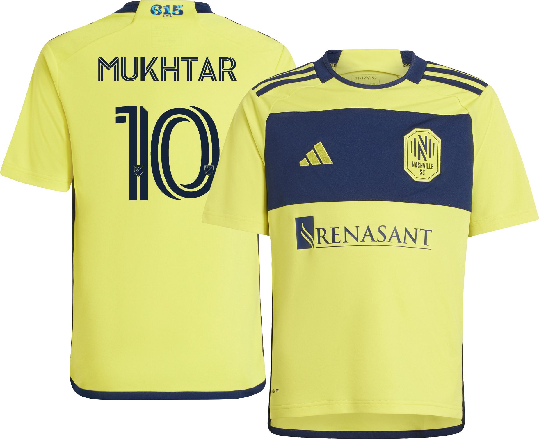 adidas Youth Nashville SC Hany Mukhtar #10 2025 Primary Replica Jersey product image