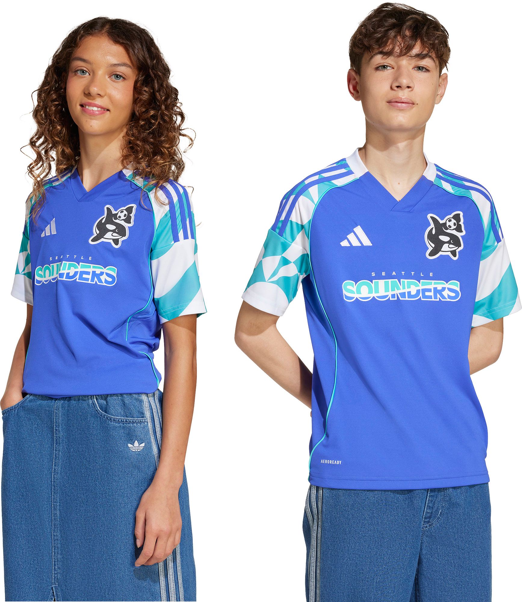 adidas Youth Seattle Sounders 2025 Third Replica Jersey product image