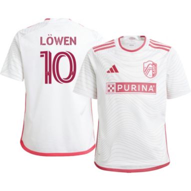 sorry, adidas Youth St. Louis City SC Eduard Lowen #10 2025 Secondary Replica Jersey is currently out of stock