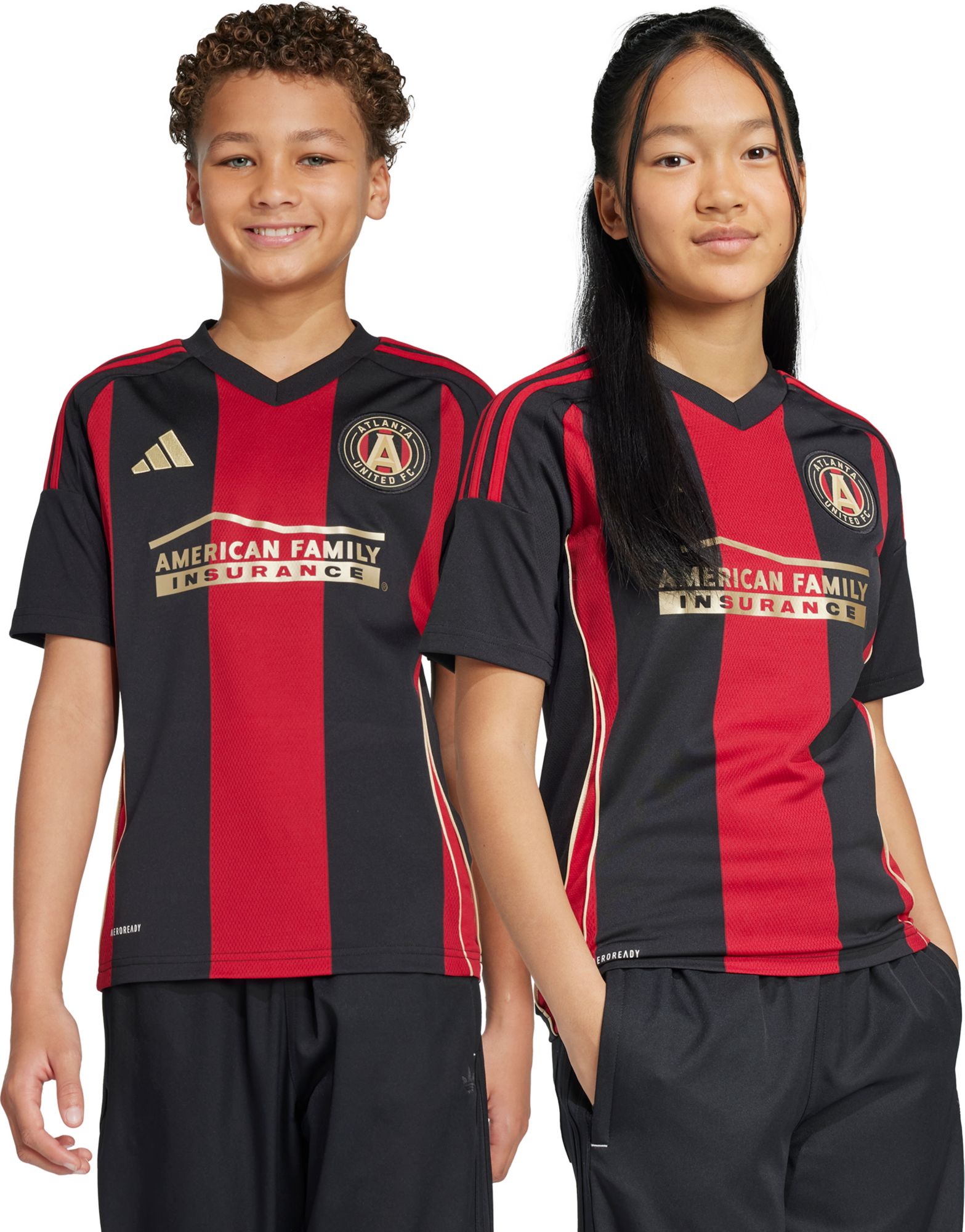 adidas Youth Atlanta United 2025 Primary Replica "The Connector" Jersey product image