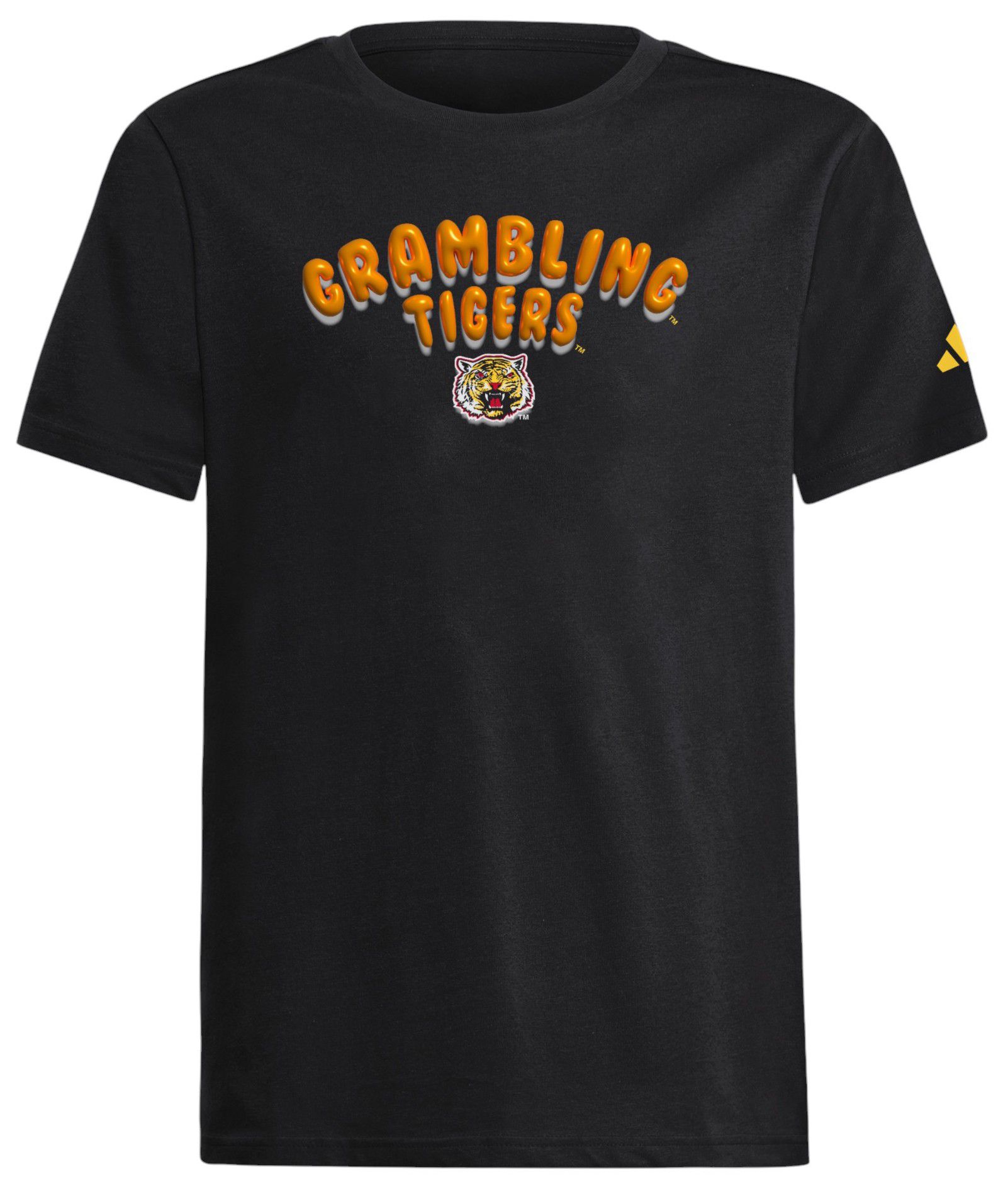 adidas Youth Grambing State Tigers Black Inflate T-Shirt product image