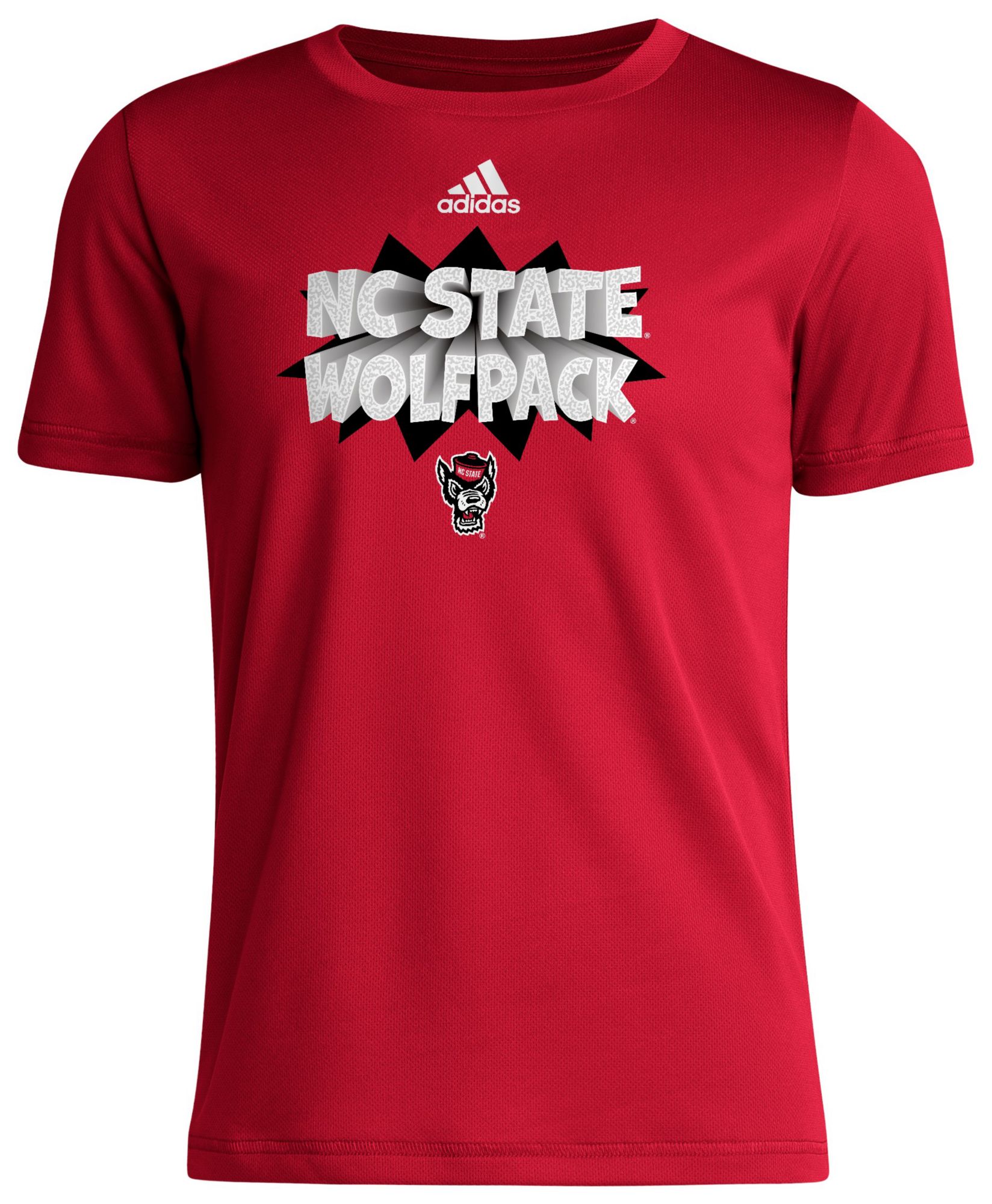 adidas Youth NC State Wolfpack Red Not Deep T-Shirt product image