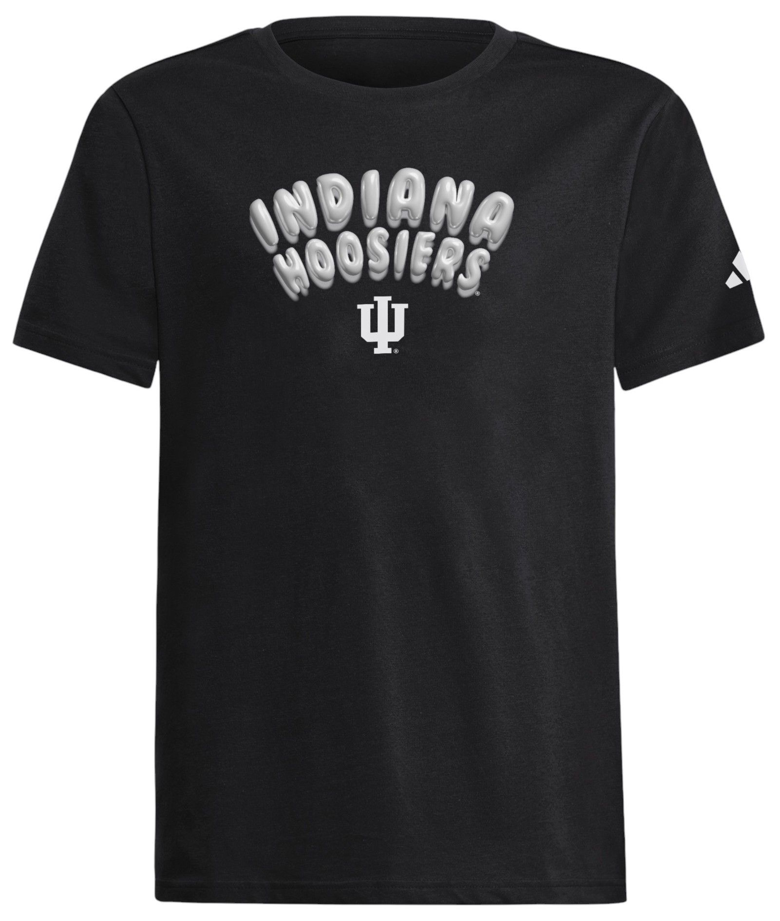 adidas Youth Indiana Hoosiers Black Inflate T-Shirt product image
