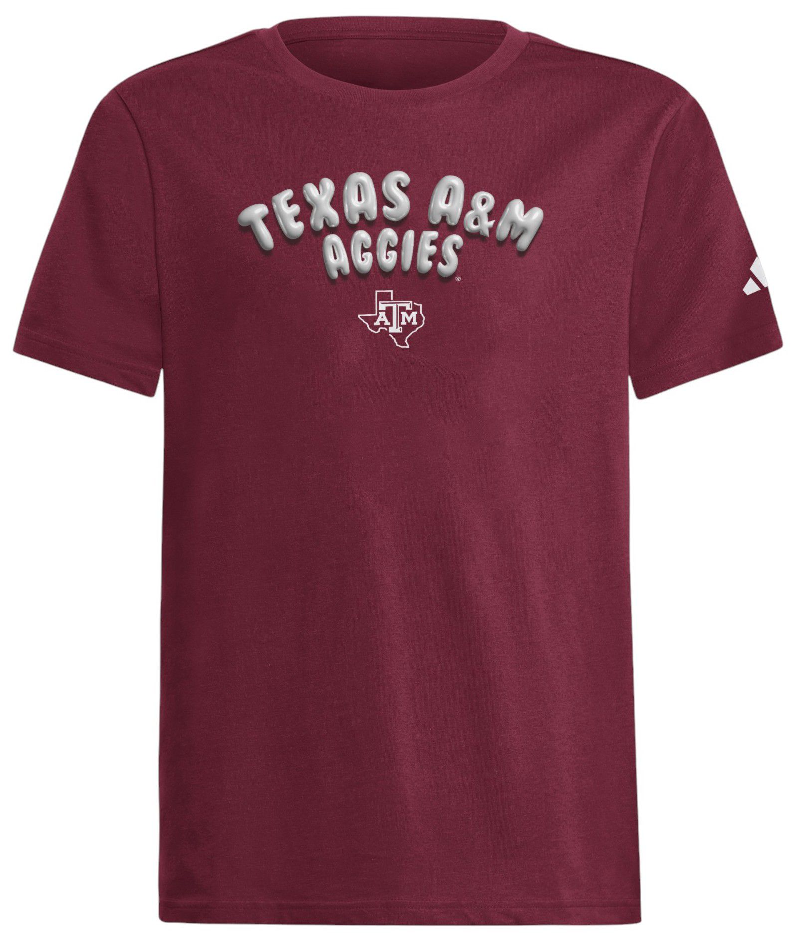 adidas Youth Texas A&M Aggies Maroon Inflate T-Shirt product image