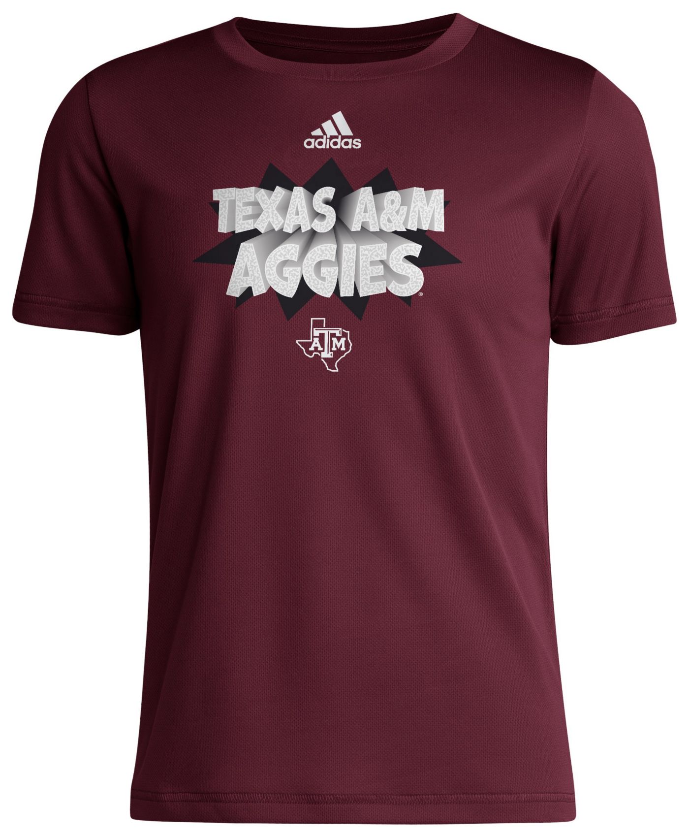 Adidas texas a&m shirt online