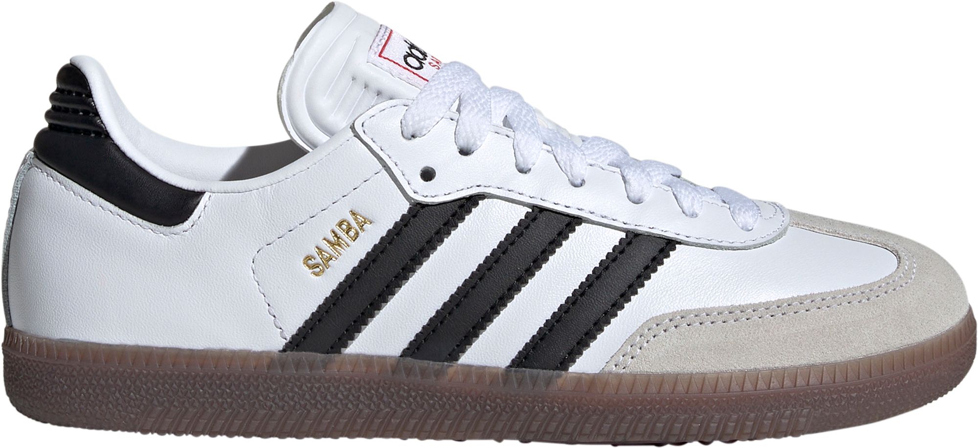 adidas Kids Samba "White/Black/Gum" sneakers