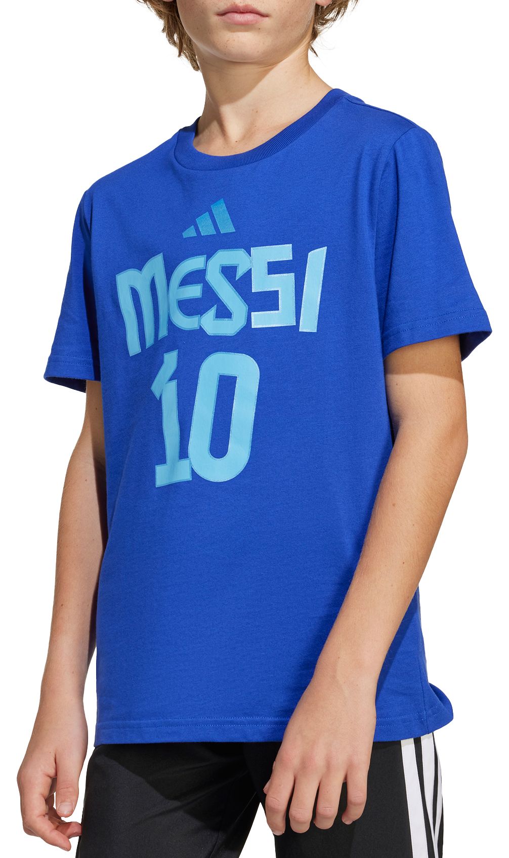 adidas Youth Argentina 2025 Lionel Messi #10 Light Blue T-Shirt product image