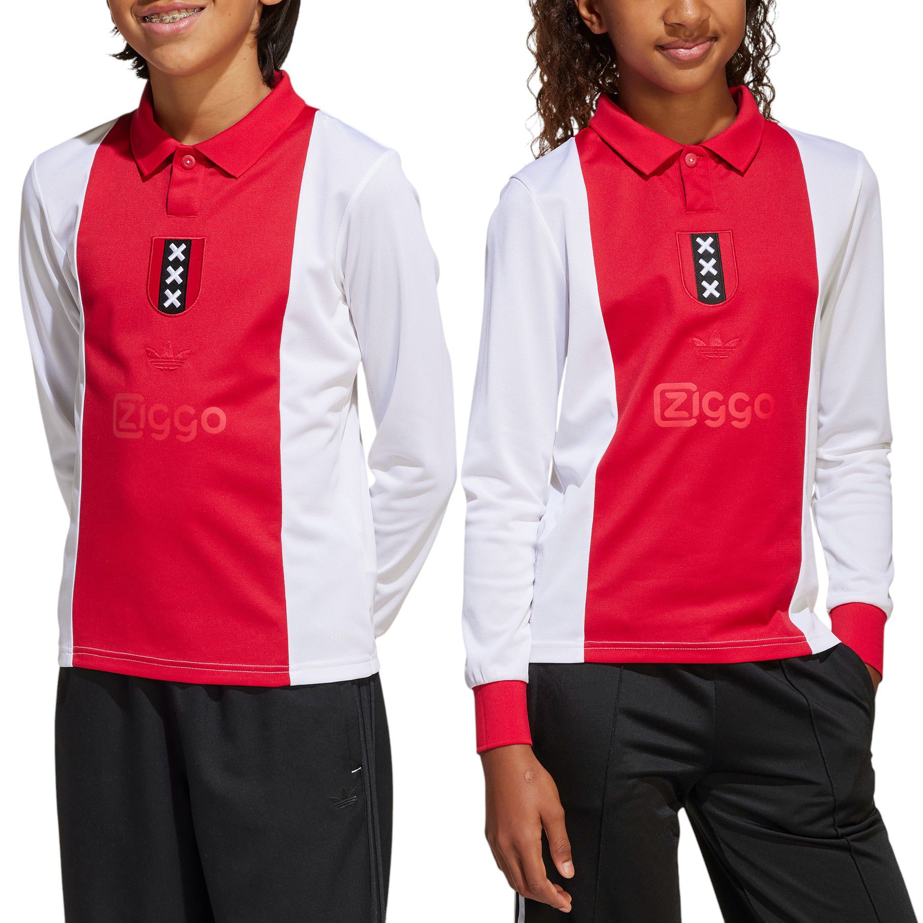 adidas Youth Ajax Amsterdam 2024-25 125th Anniversary White Replica Jersey product image