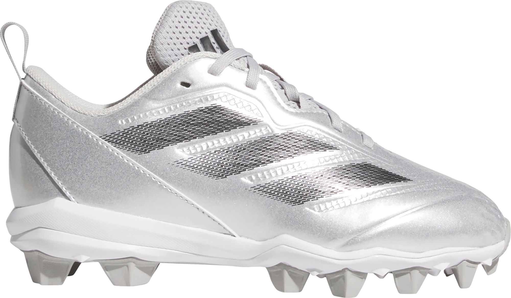 adidas Kid's adizero Instinct Silver Speed MD Softball Cleats product image