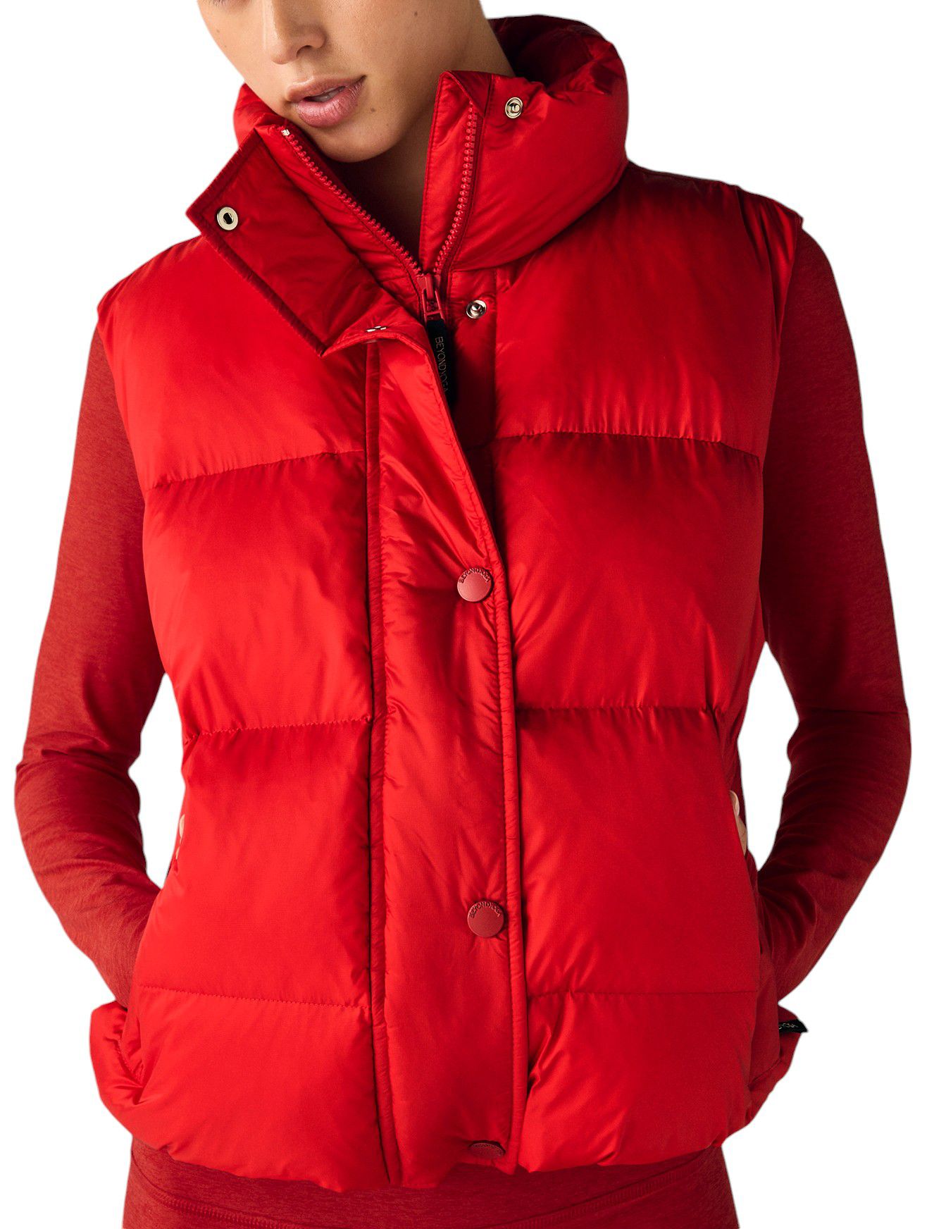 Beyond Yoga Women's Big Cozy Puffer Vest | Publiclands