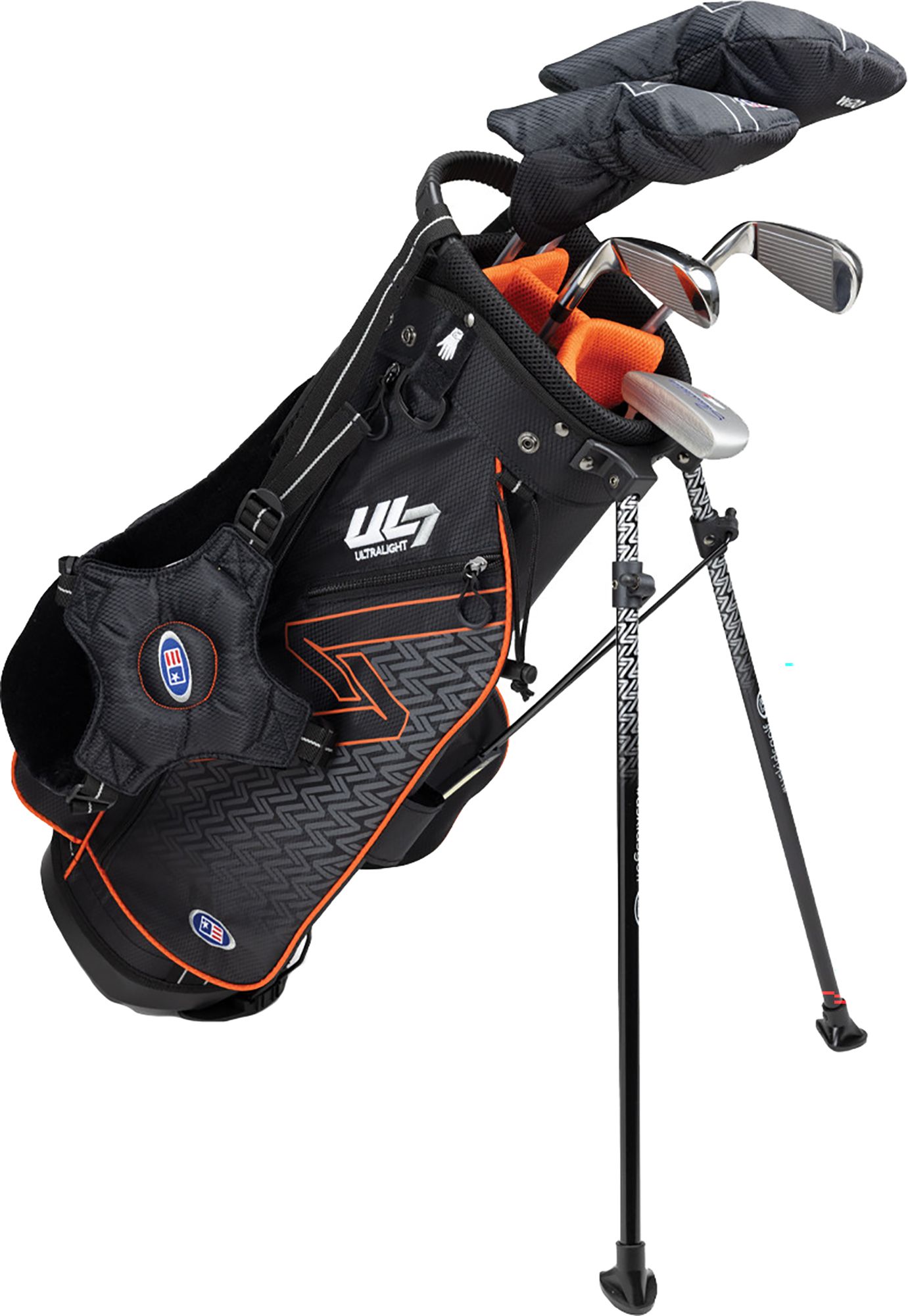 U.S. Kids Golf UL7 51 Stand Bag 8-Piece Complete Set - (Height 51"-54") product image