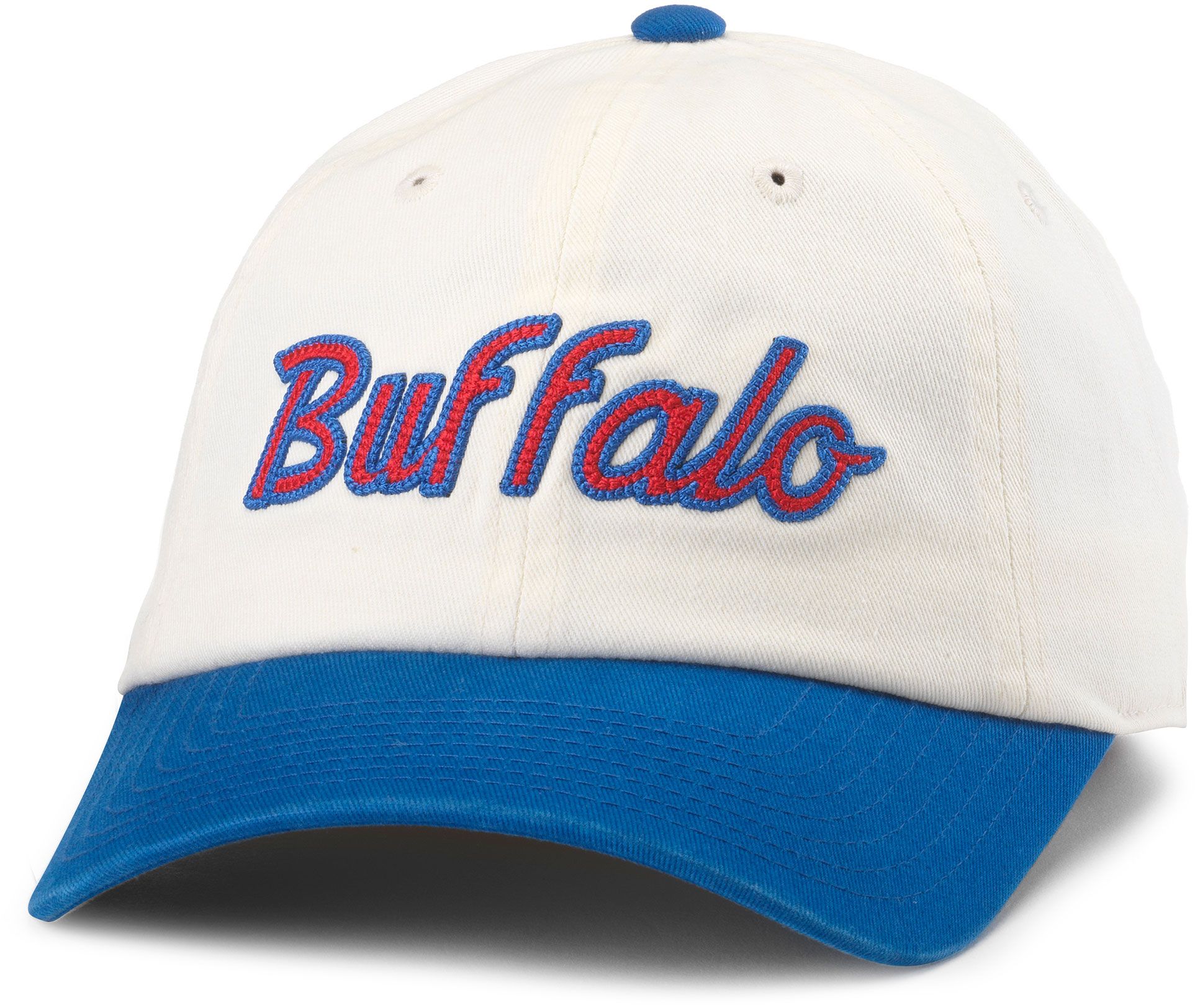 American Needle Adult Buffalo Cream Script Slouch Adjustable Hat product image