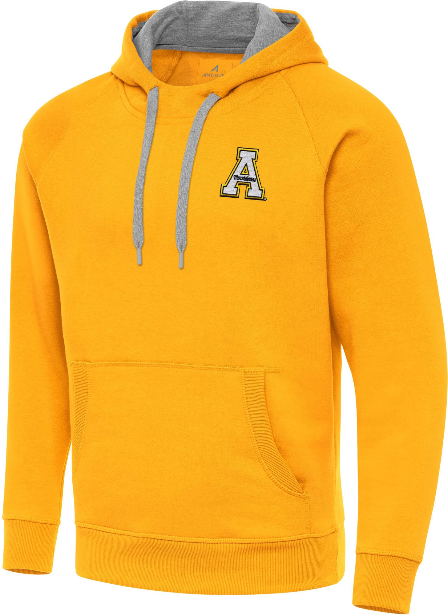 Antigua Men's Appalachian State Mountaineers Gold Victory Pullover Hoodie product image