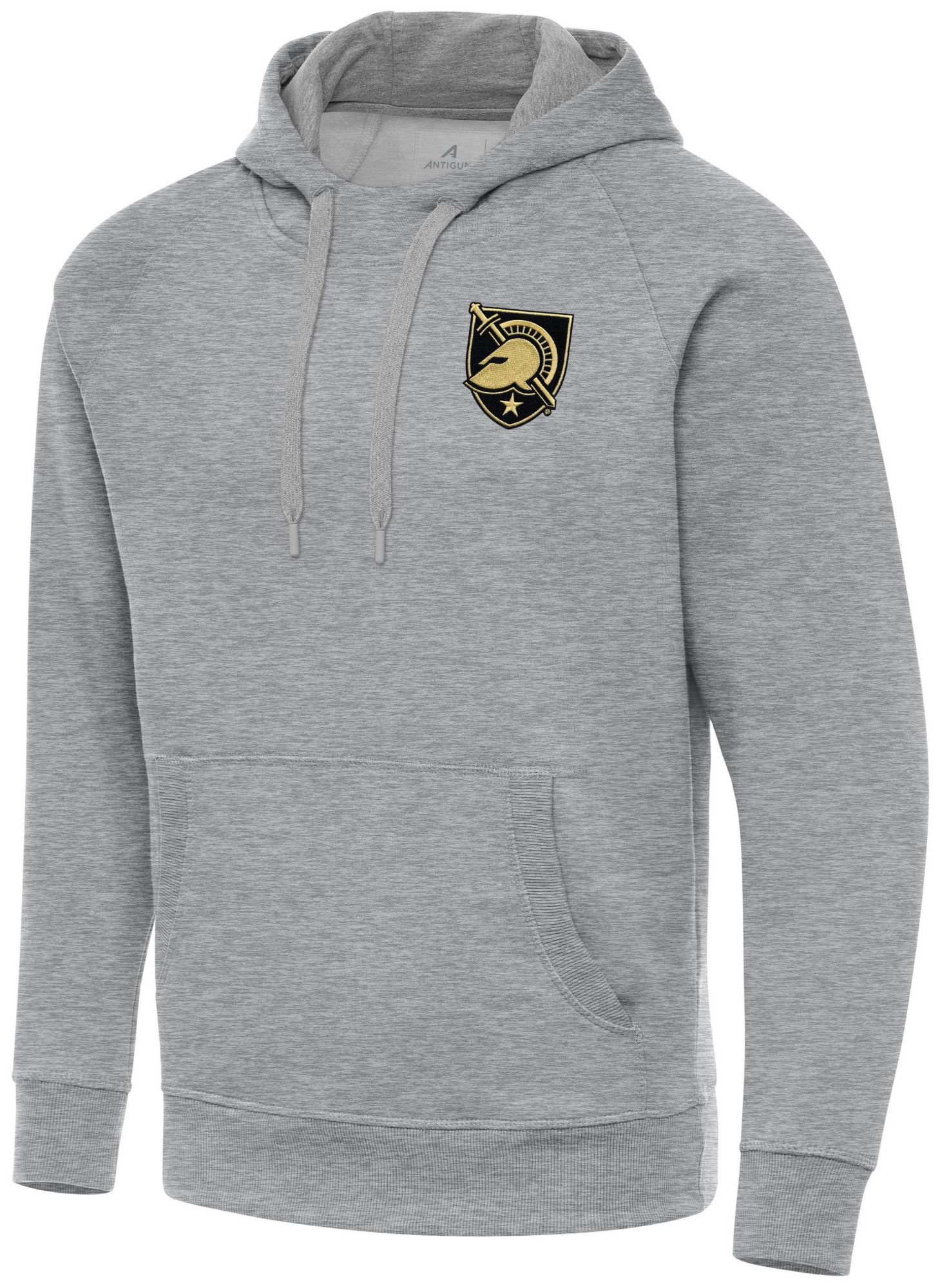 Antigua Men's Army West Point Black Knights Grey Heather Victory Pullover Hoodie product image