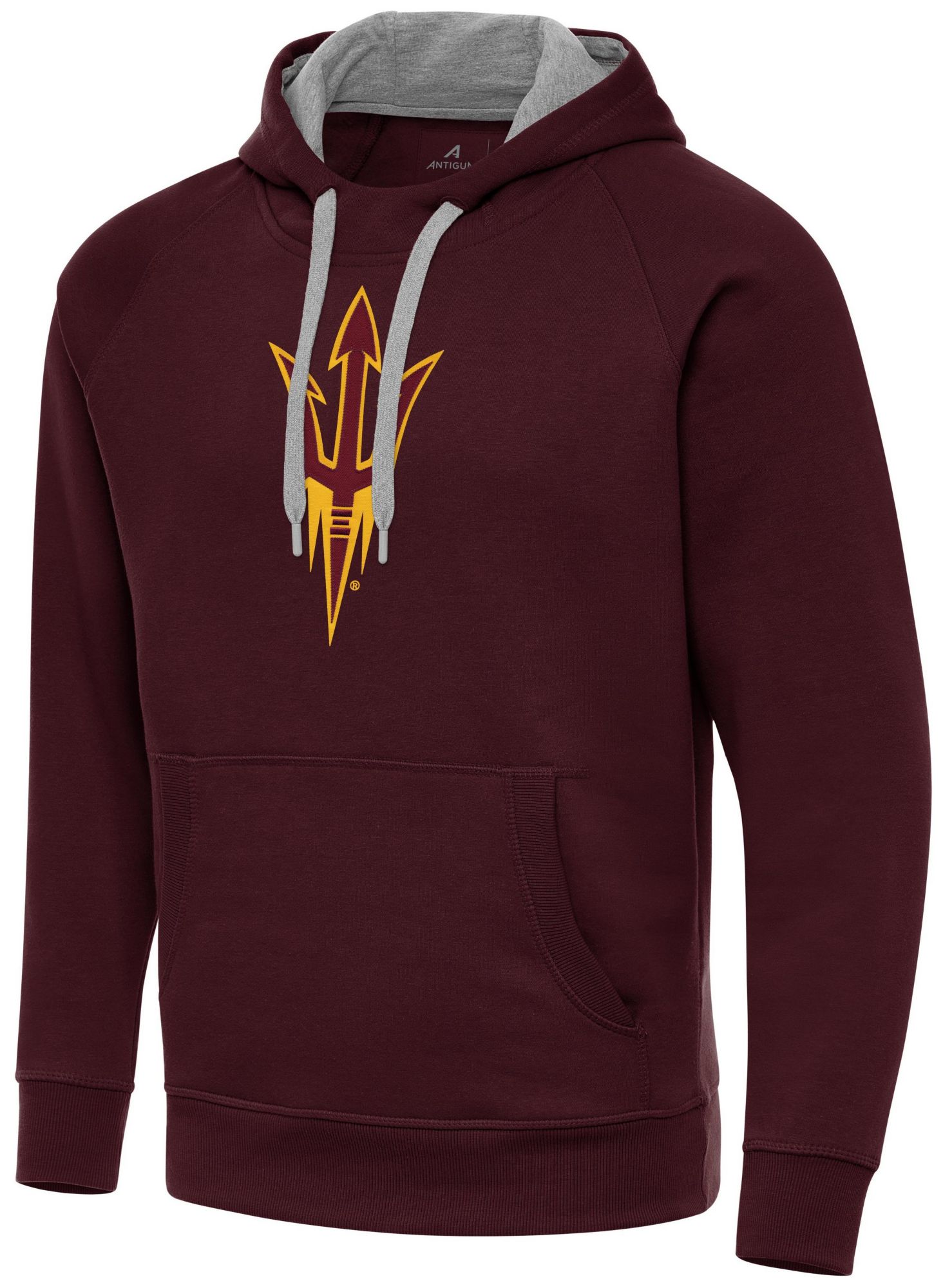 Antigua Men's Arizona State Sun Devils Maroon Victory Pullover Hoodie product image