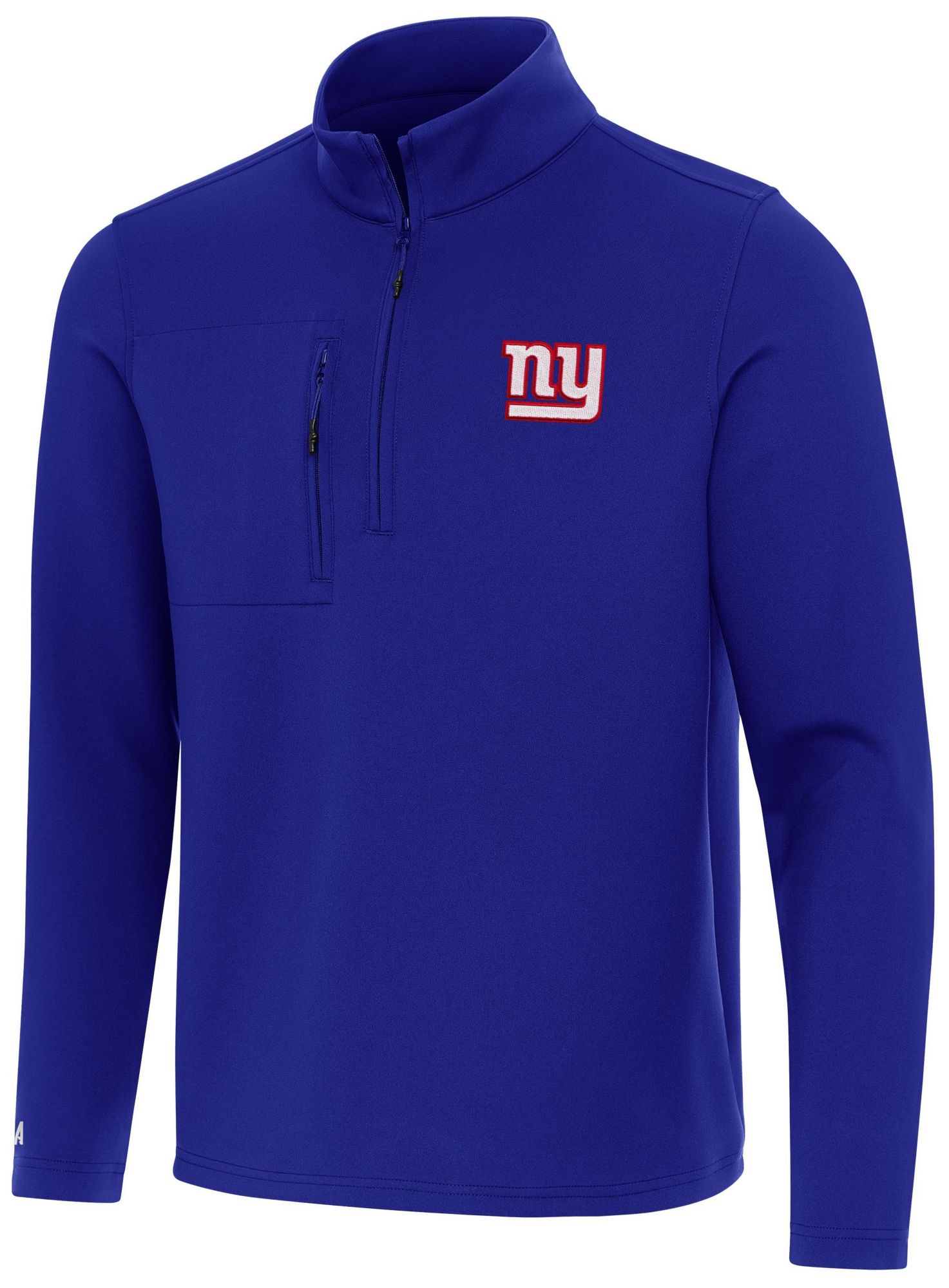 Antigua Men's New York Giants Dark Royal Insider Quarter-Zip Shirt product image