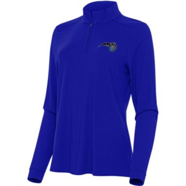 sorry, Antigua Women's Orlando Magic Blue Intent Quarter-Zip Pullover is currently out of stock