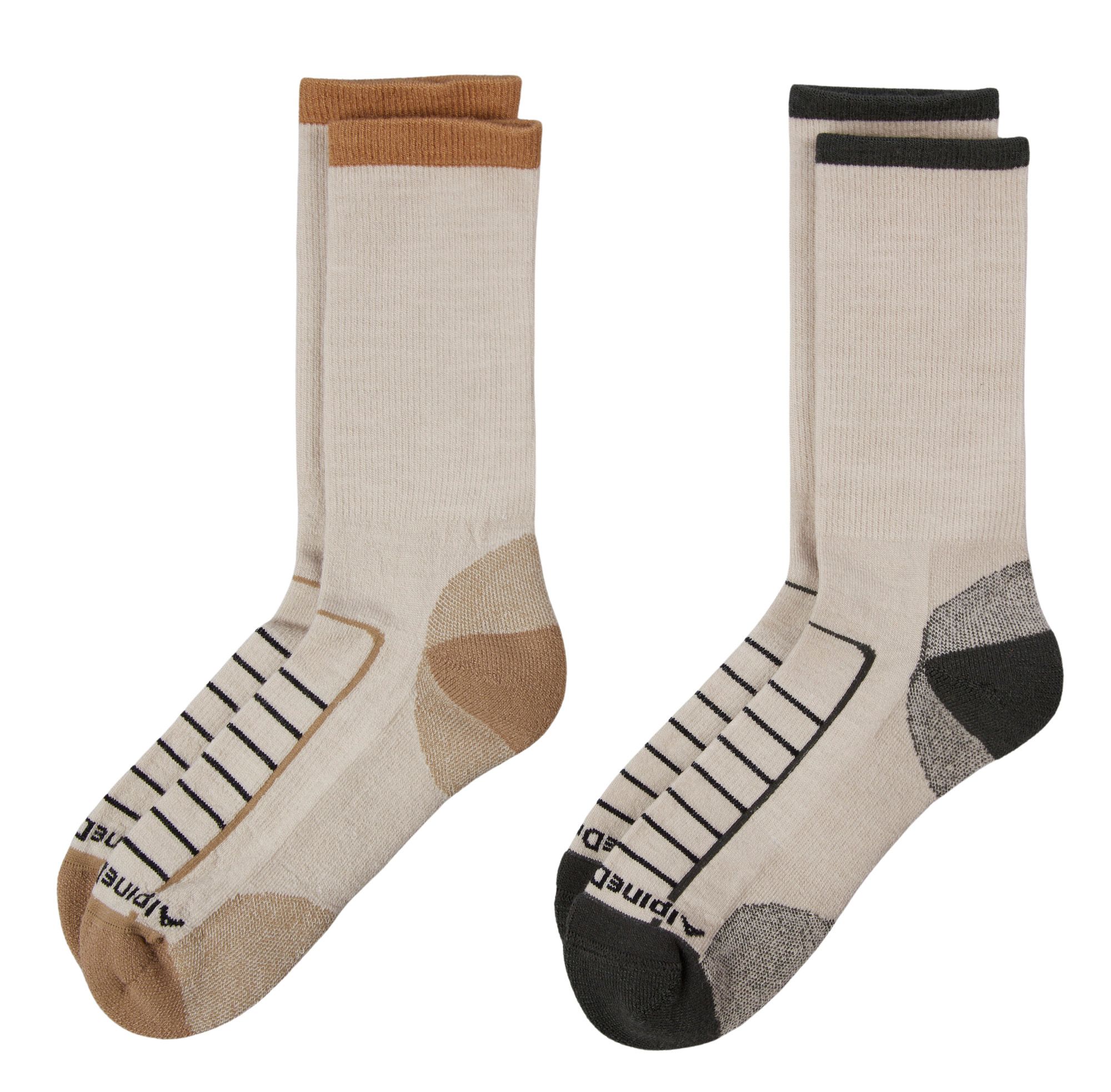 Alpine Design Men's Lightweight Merino Hiker 2-Pack Socks product image