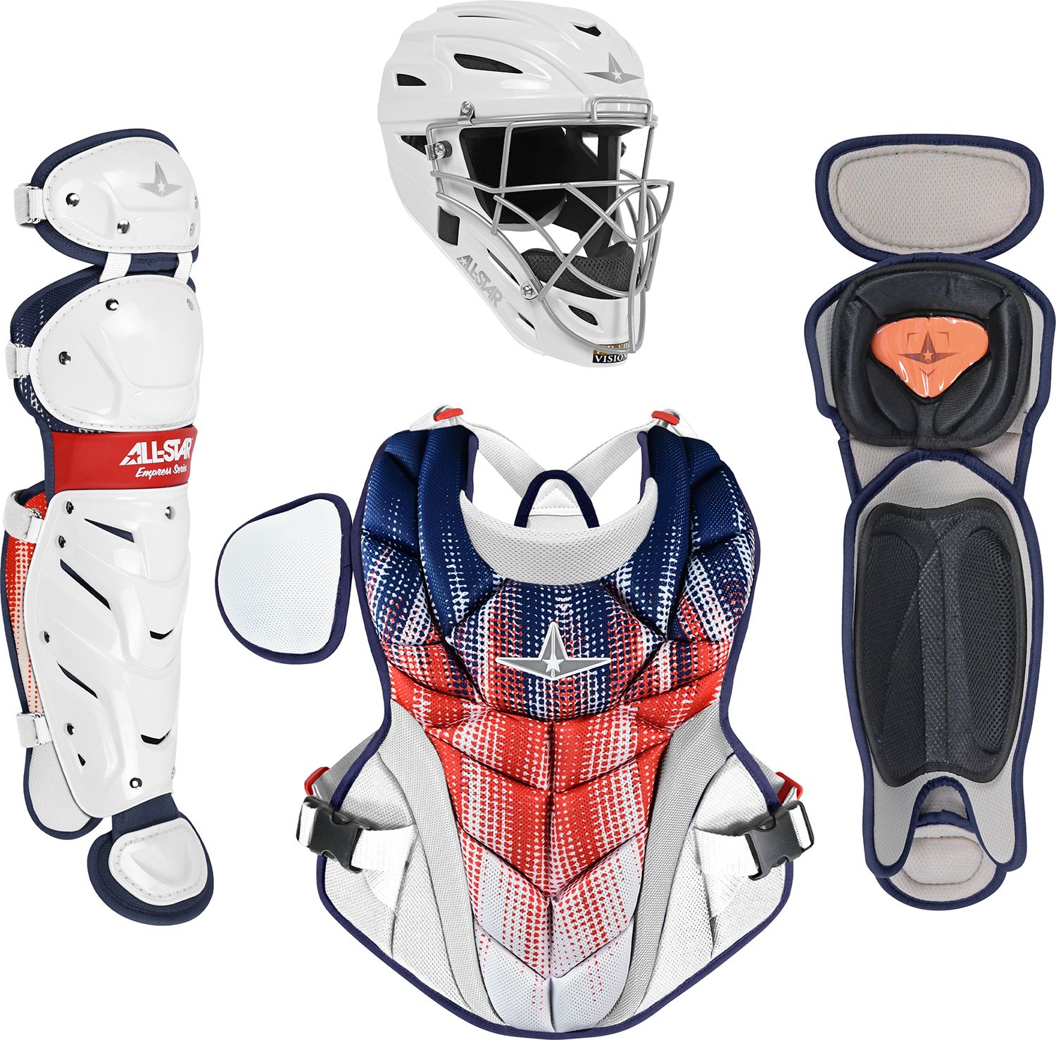 All-Star Girls' Empress Softball Catcher's Set product image