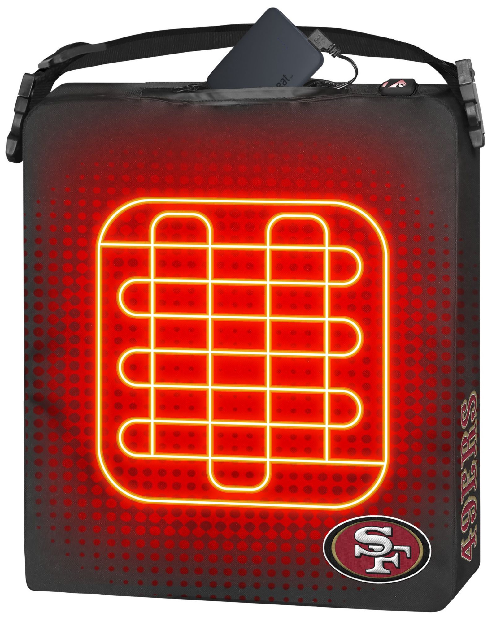 ActionHeat San Francisco 49ers 5V Heated Seat Cushion product image