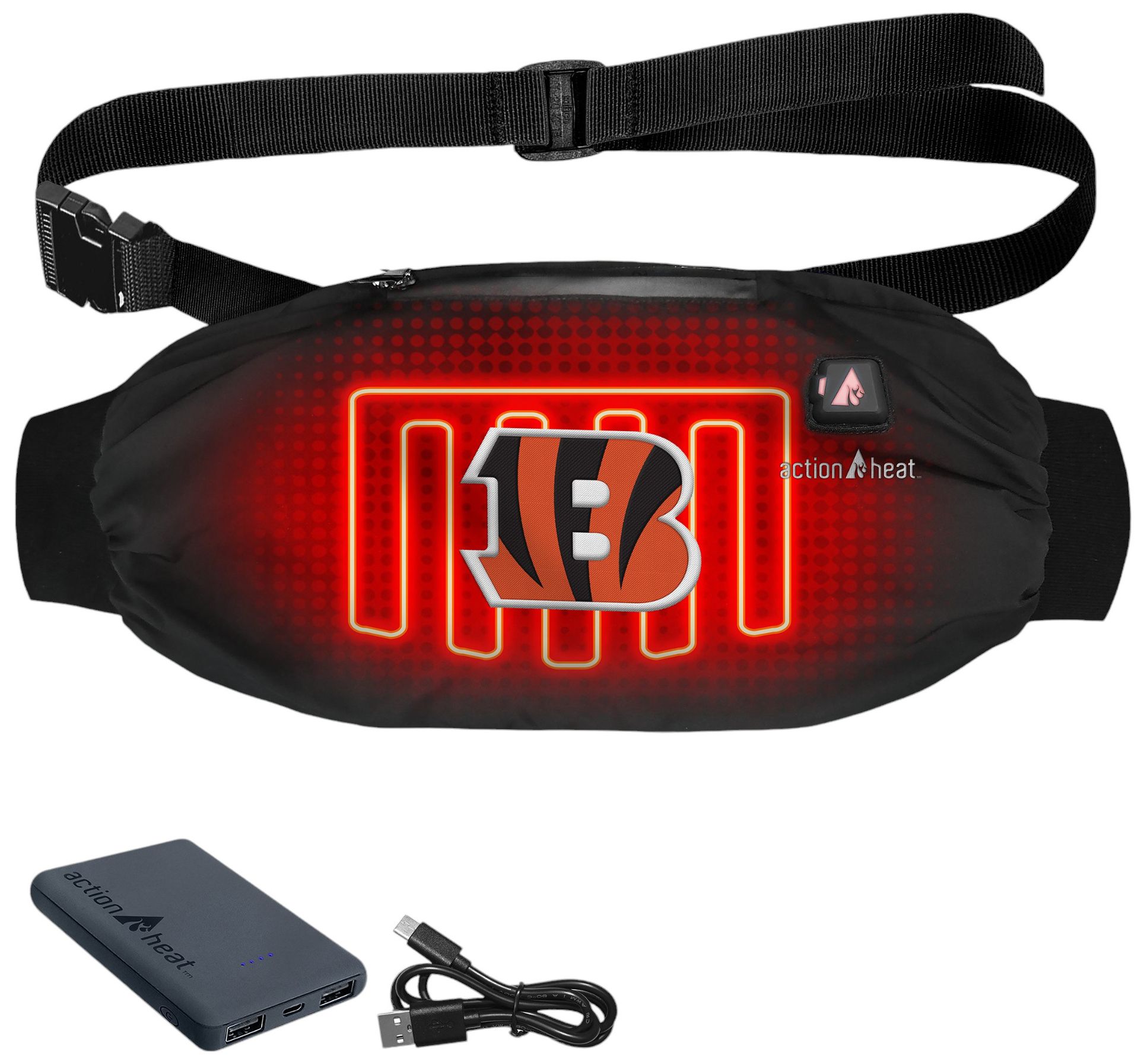 ActionHeat Cincinnati Bengals 5V Battery Heated Hand Muff Warmer product image